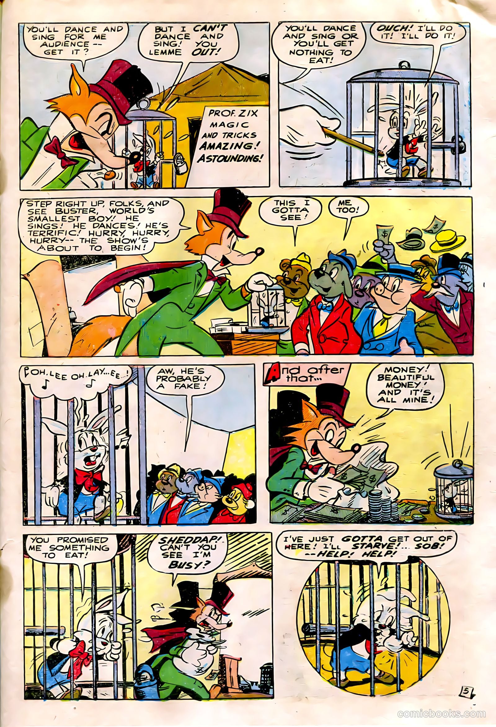 Buster Bunny #3 (1950) — page 7 of 36