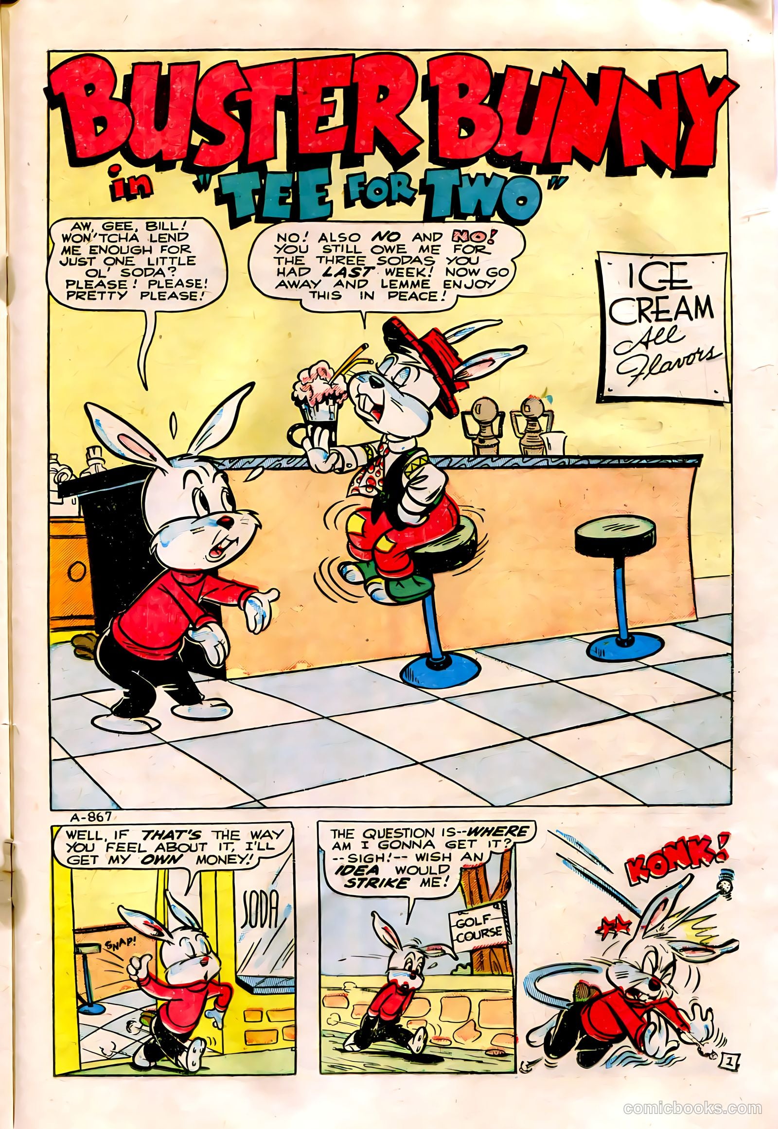 Buster Bunny #3 (1950) — page 25 of 36