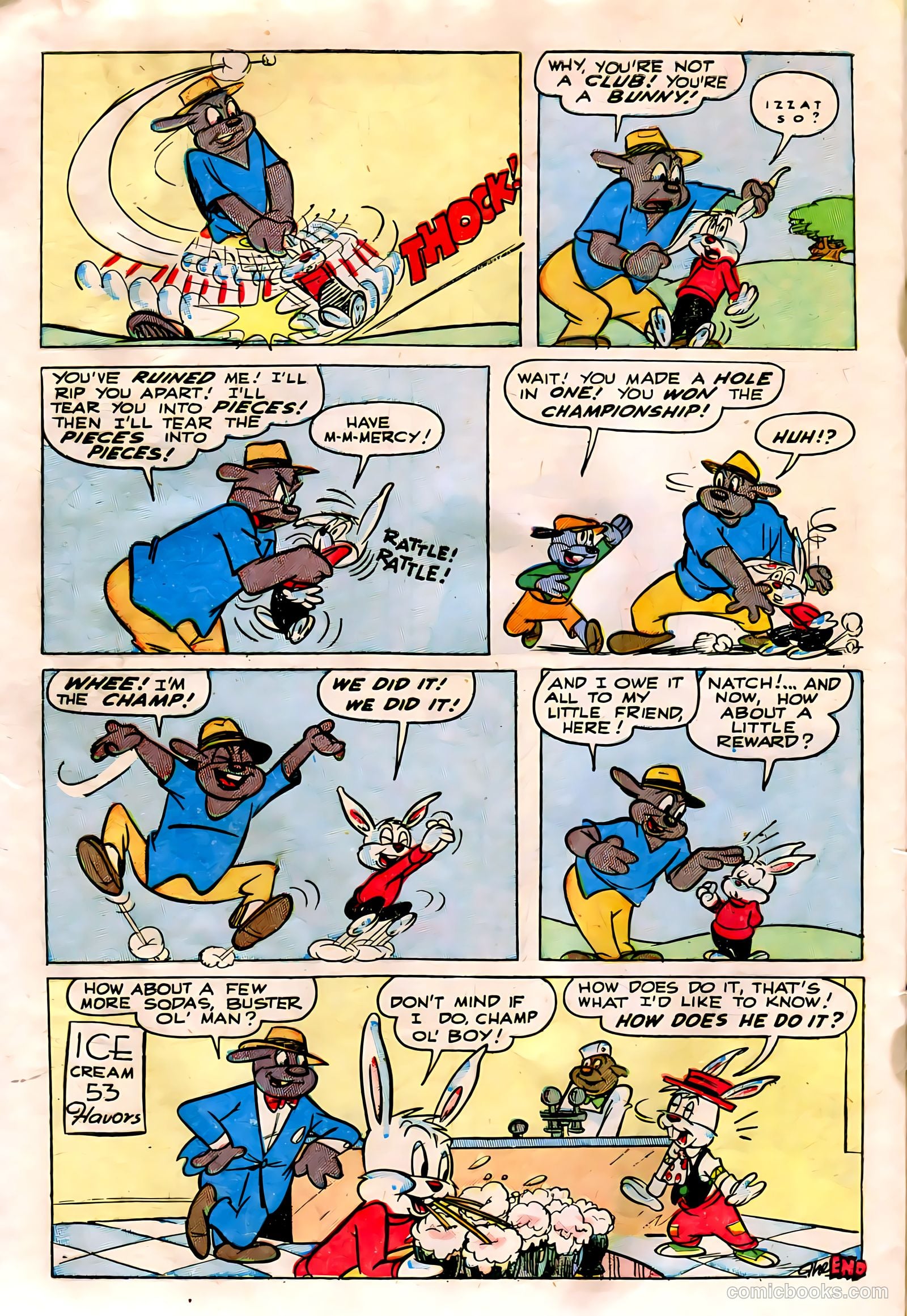 Buster Bunny #3 (1950) — page 32 of 36