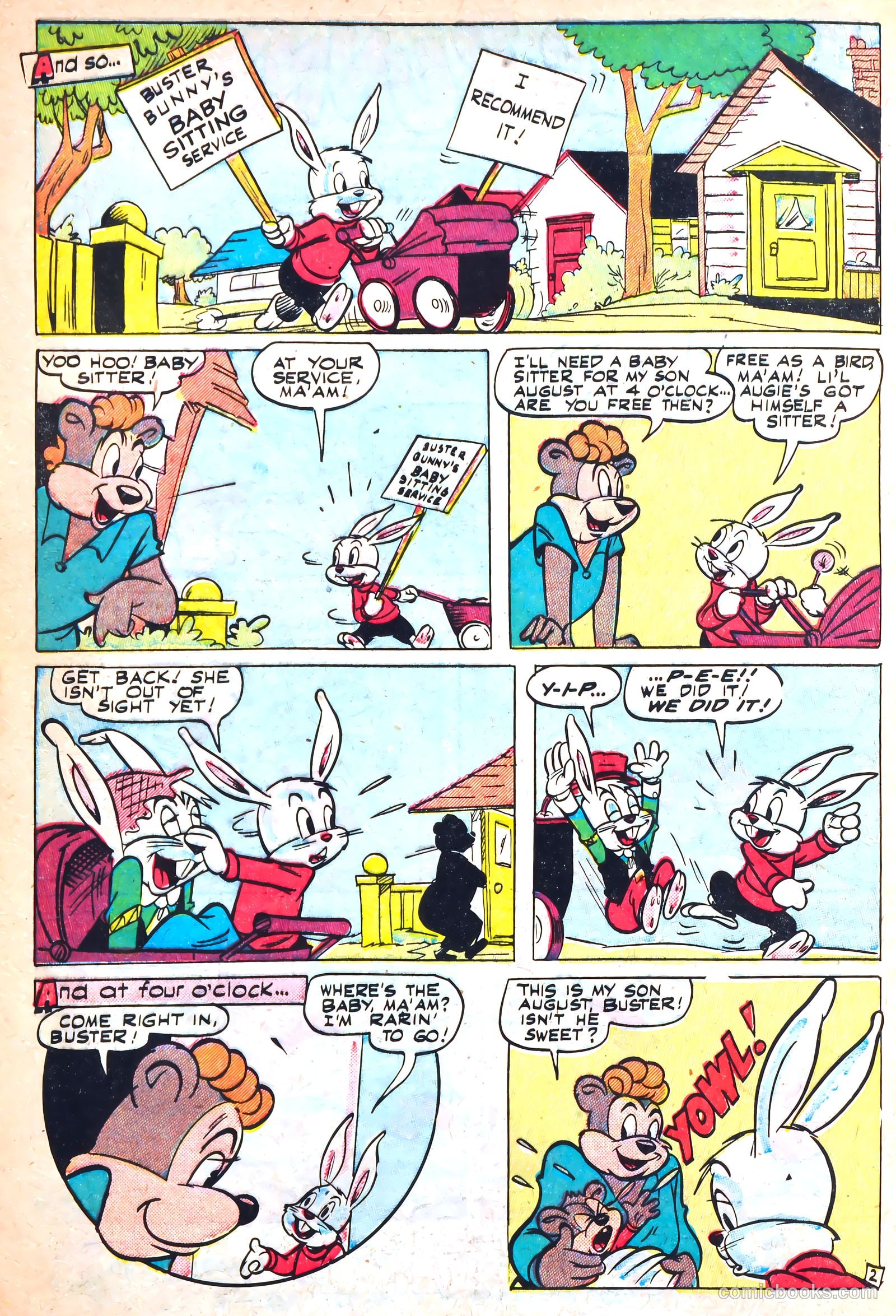 Buster Bunny #4 (1950) — page 4 of 36