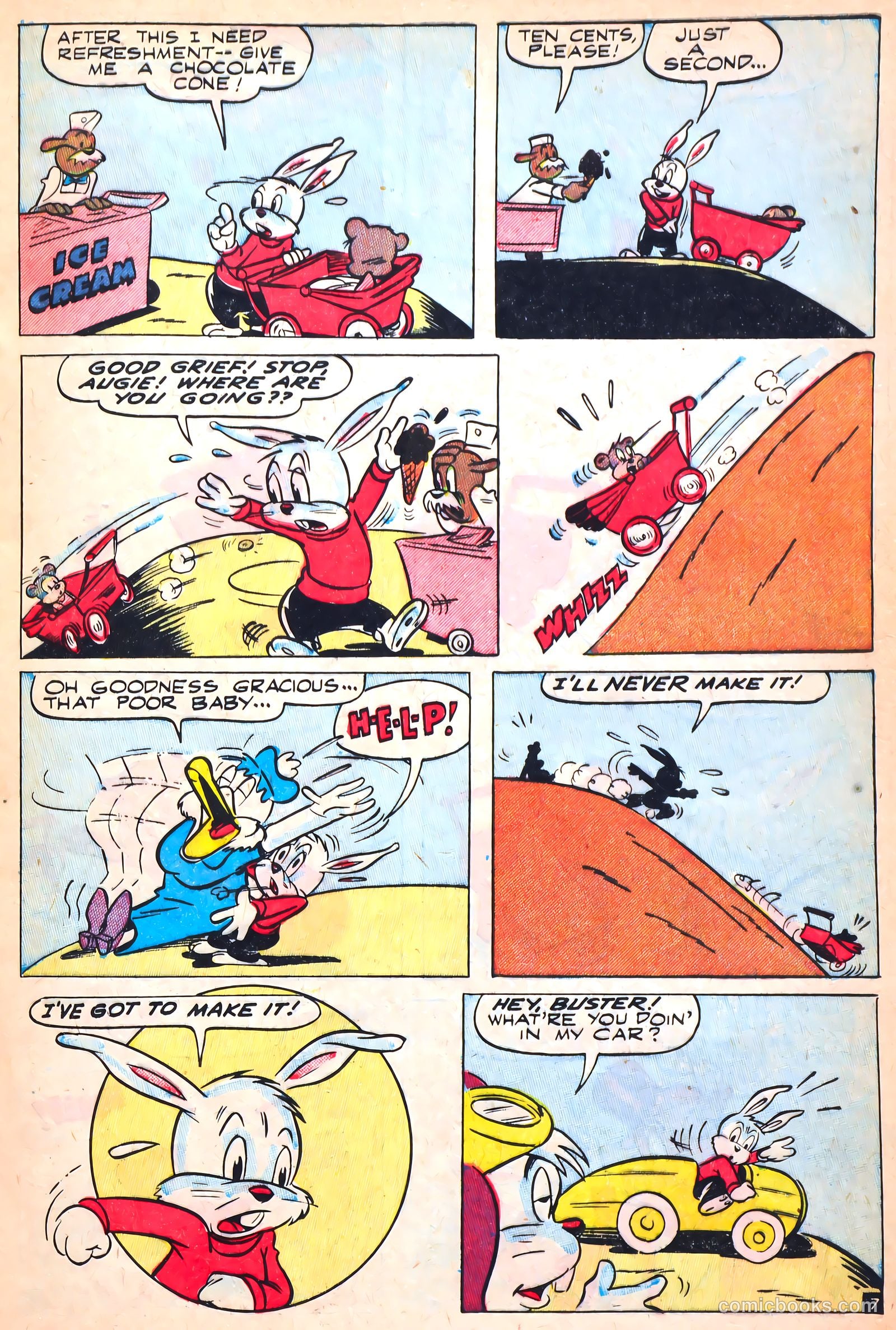 Buster Bunny #4 (1950) — page 9 of 36
