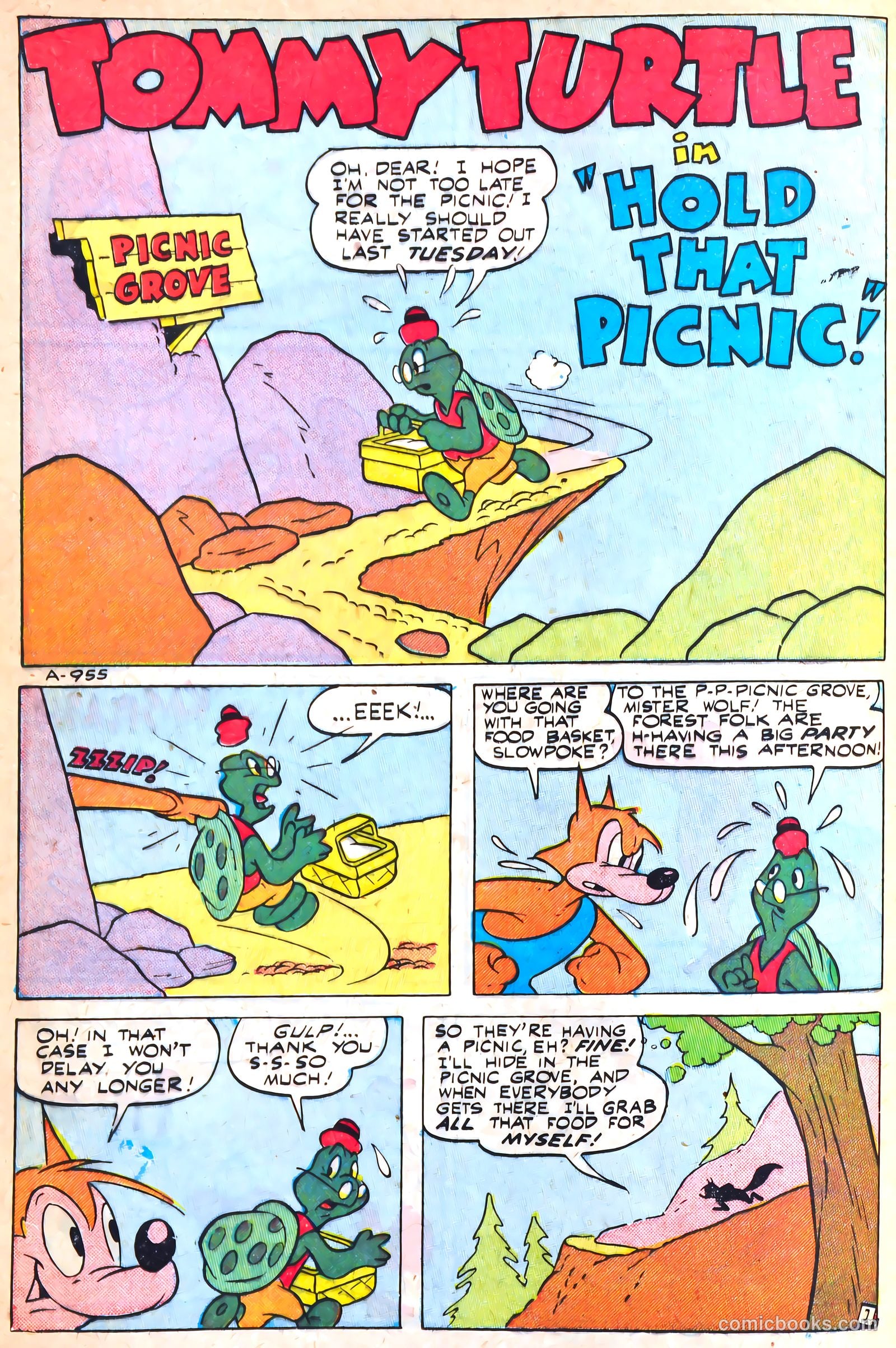Buster Bunny #4 (1950) — page 16 of 36