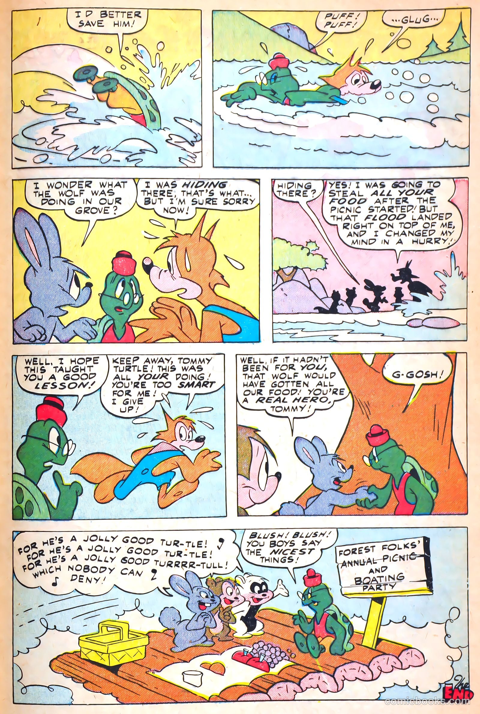 Buster Bunny #4 (1950) — page 21 of 36