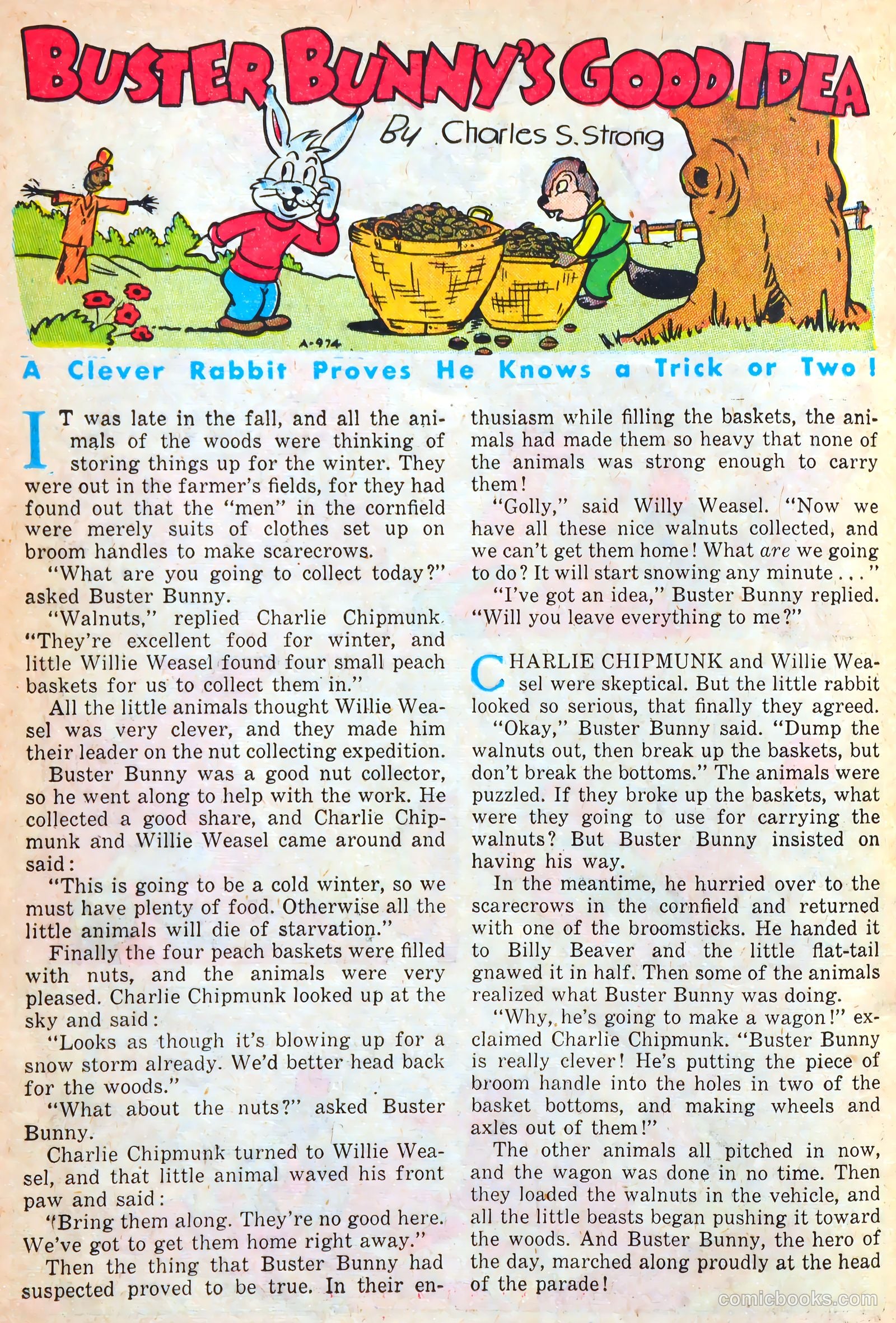 Buster Bunny #4 (1950) — page 22 of 36