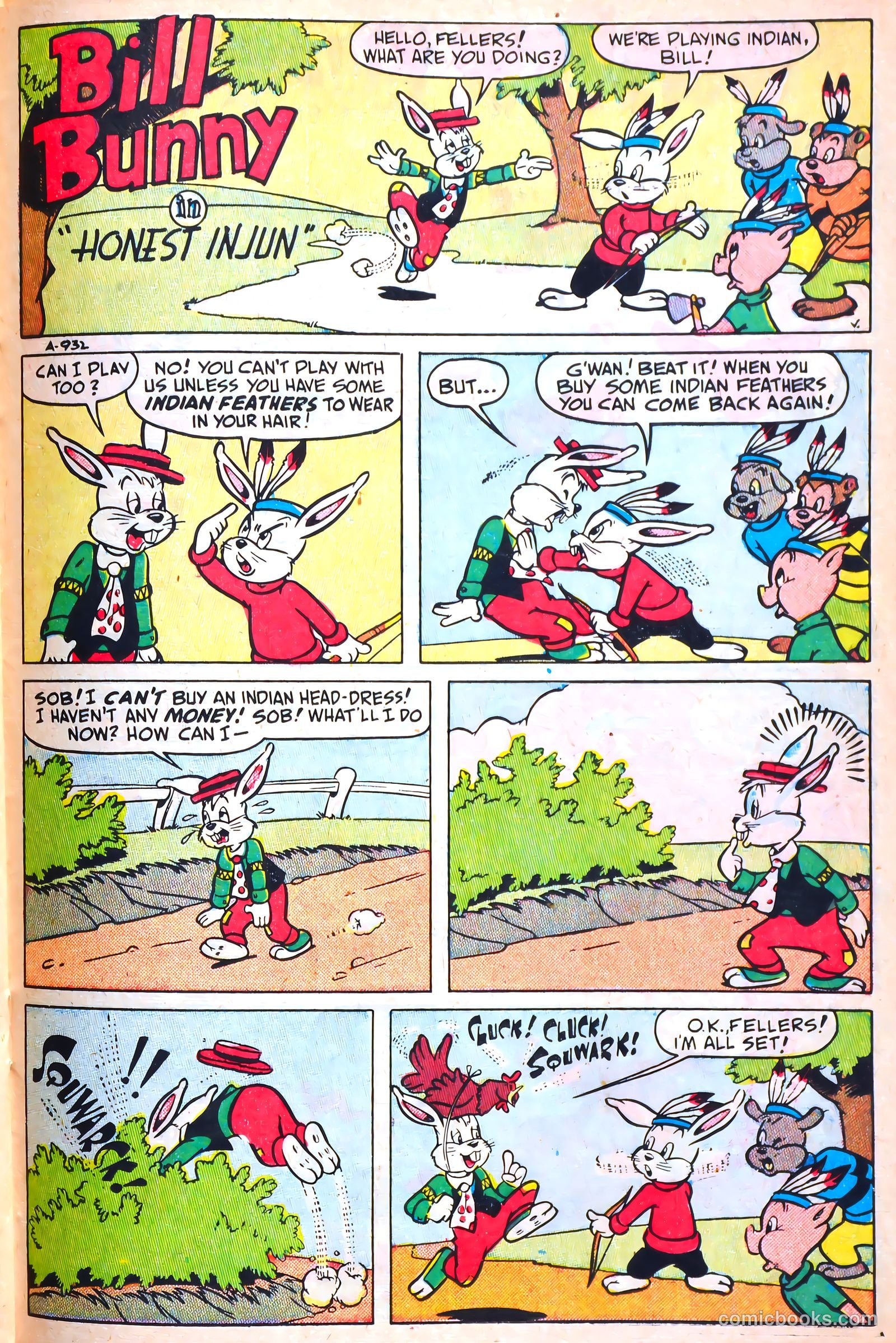 Buster Bunny #4 (1950) — page 23 of 36