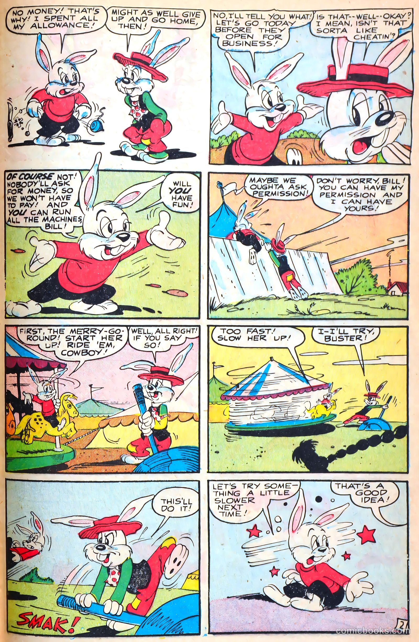 Buster Bunny #4 (1950) — page 25 of 36