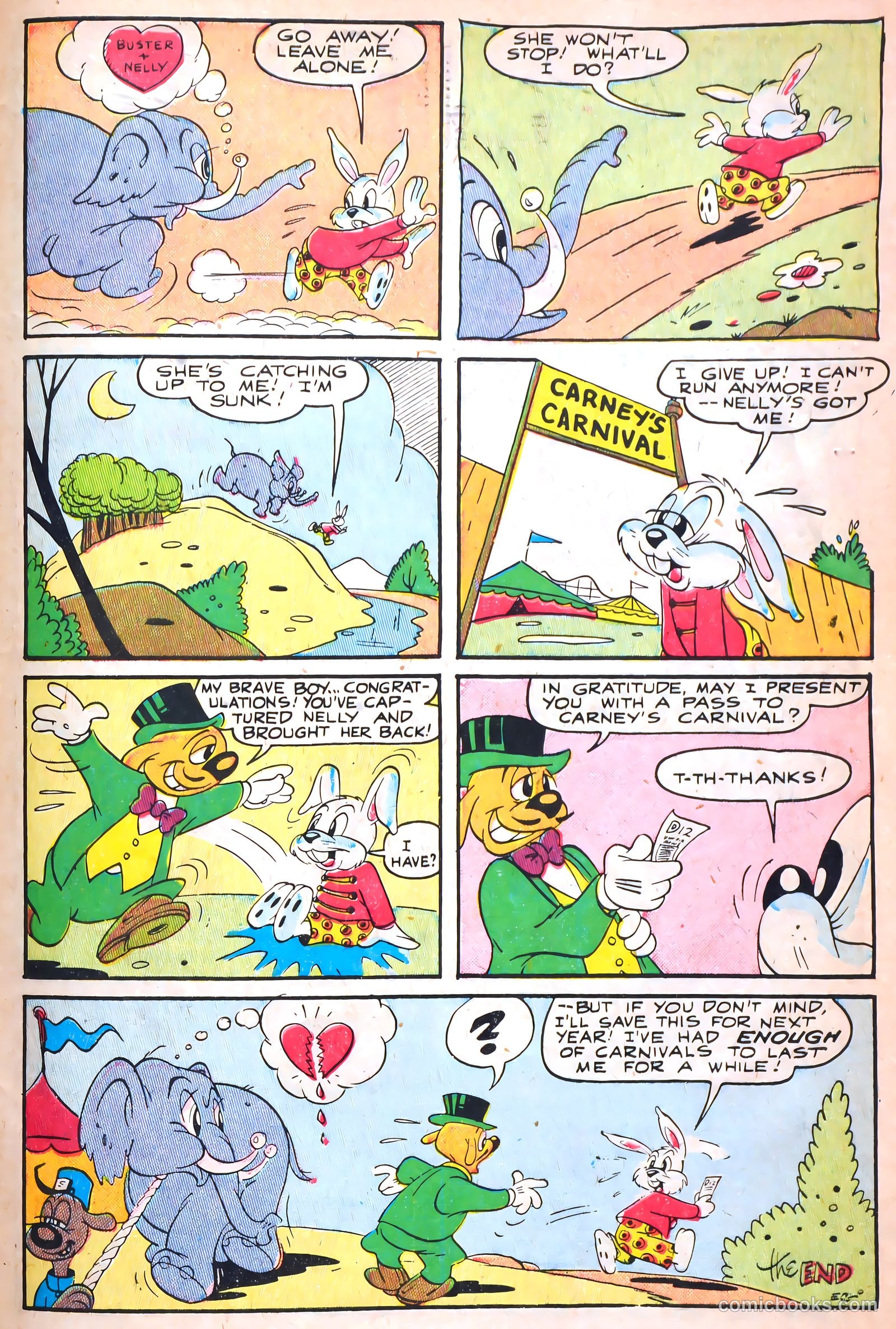 Buster Bunny #4 (1950) — page 31 of 36