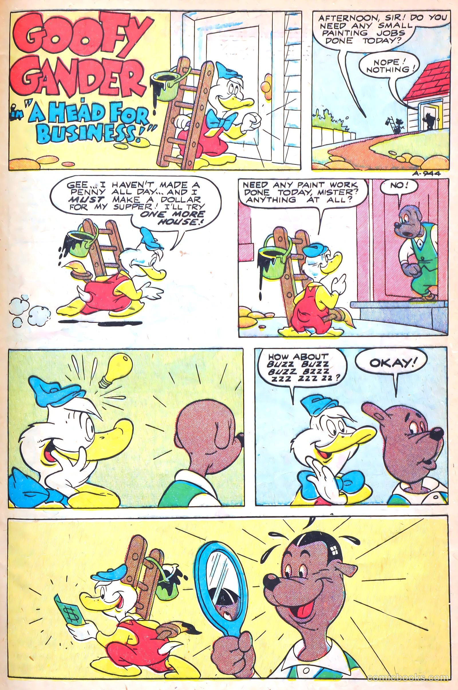 Buster Bunny #4 (1950) — page 33 of 36