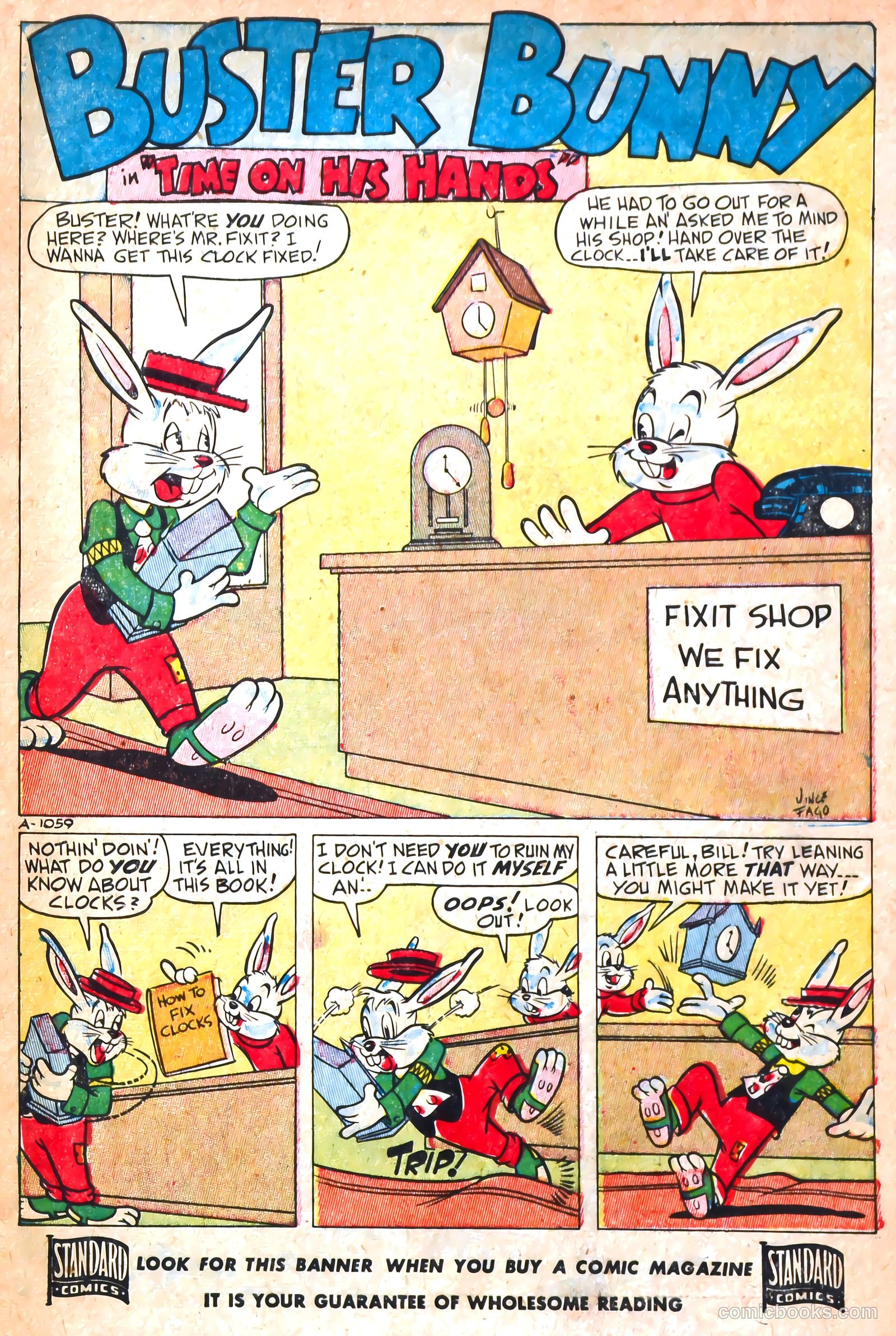 Buster Bunny #5 (1950) — page 3 of 36