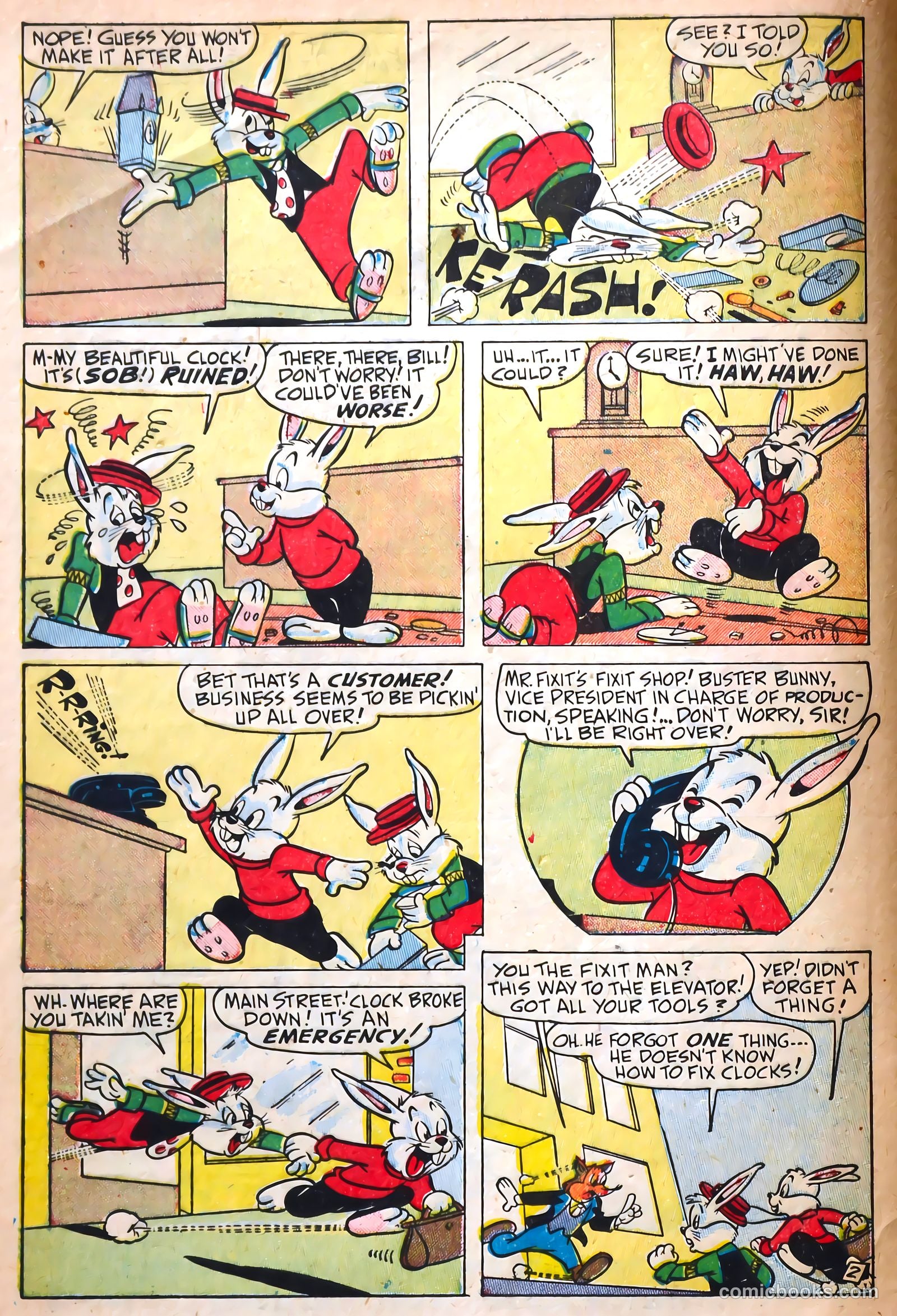 Buster Bunny #5 (1950) — page 4 of 36