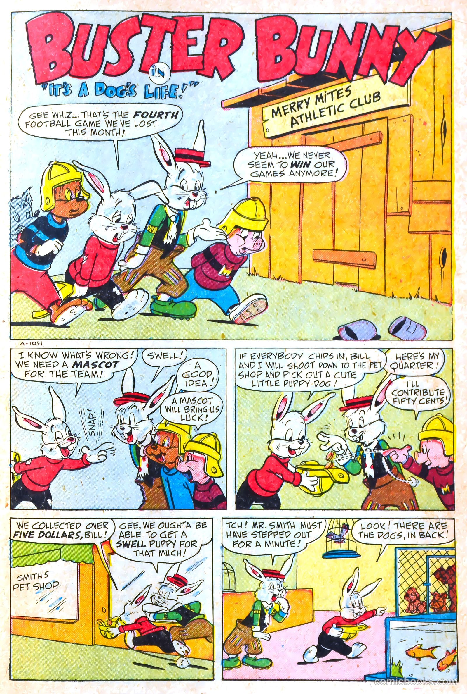 Buster Bunny #5 (1950) — page 15 of 36