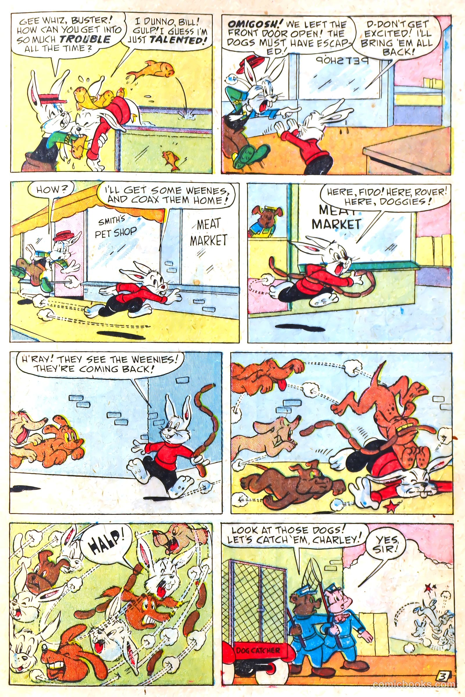 Buster Bunny #5 (1950) — page 17 of 36