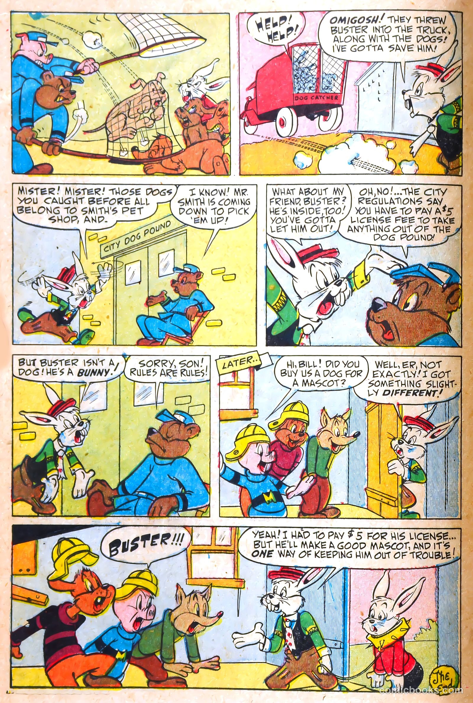 Buster Bunny #5 (1950) — page 18 of 36
