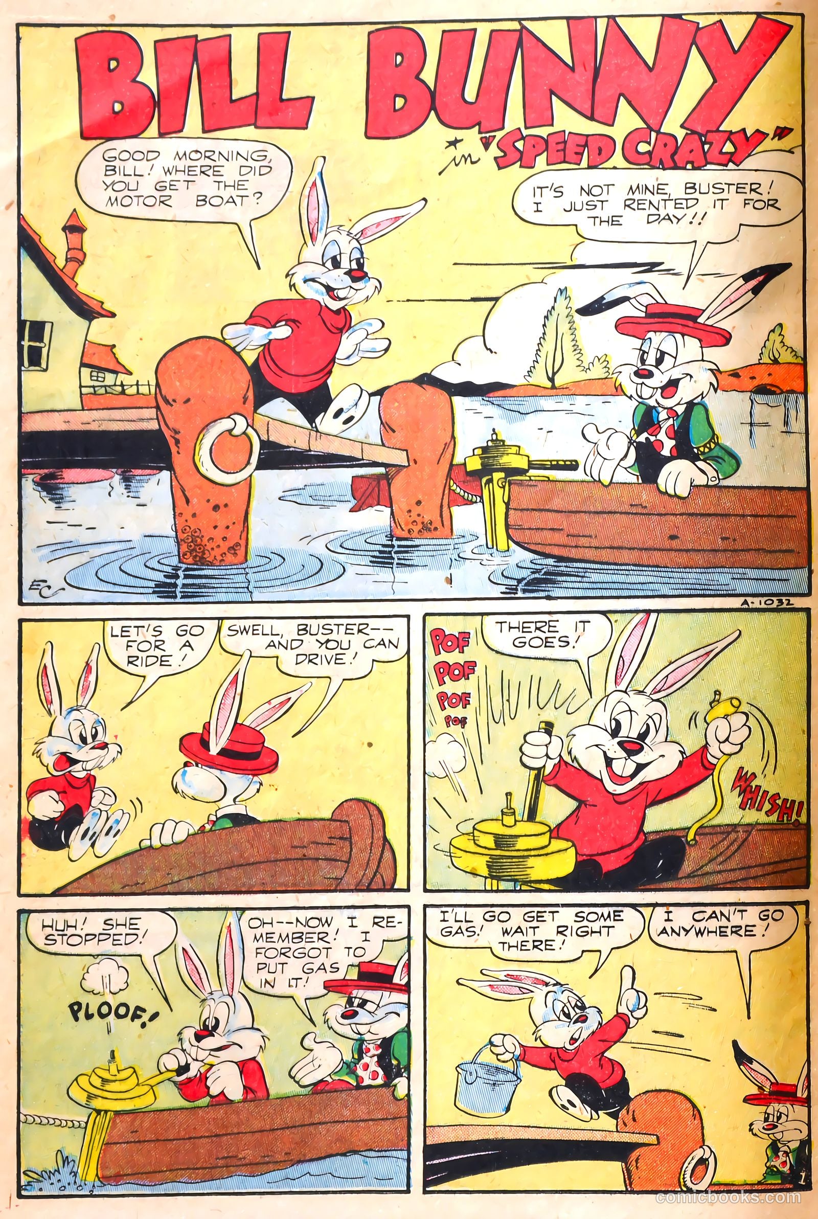 Buster Bunny #5 (1950) — page 20 of 36