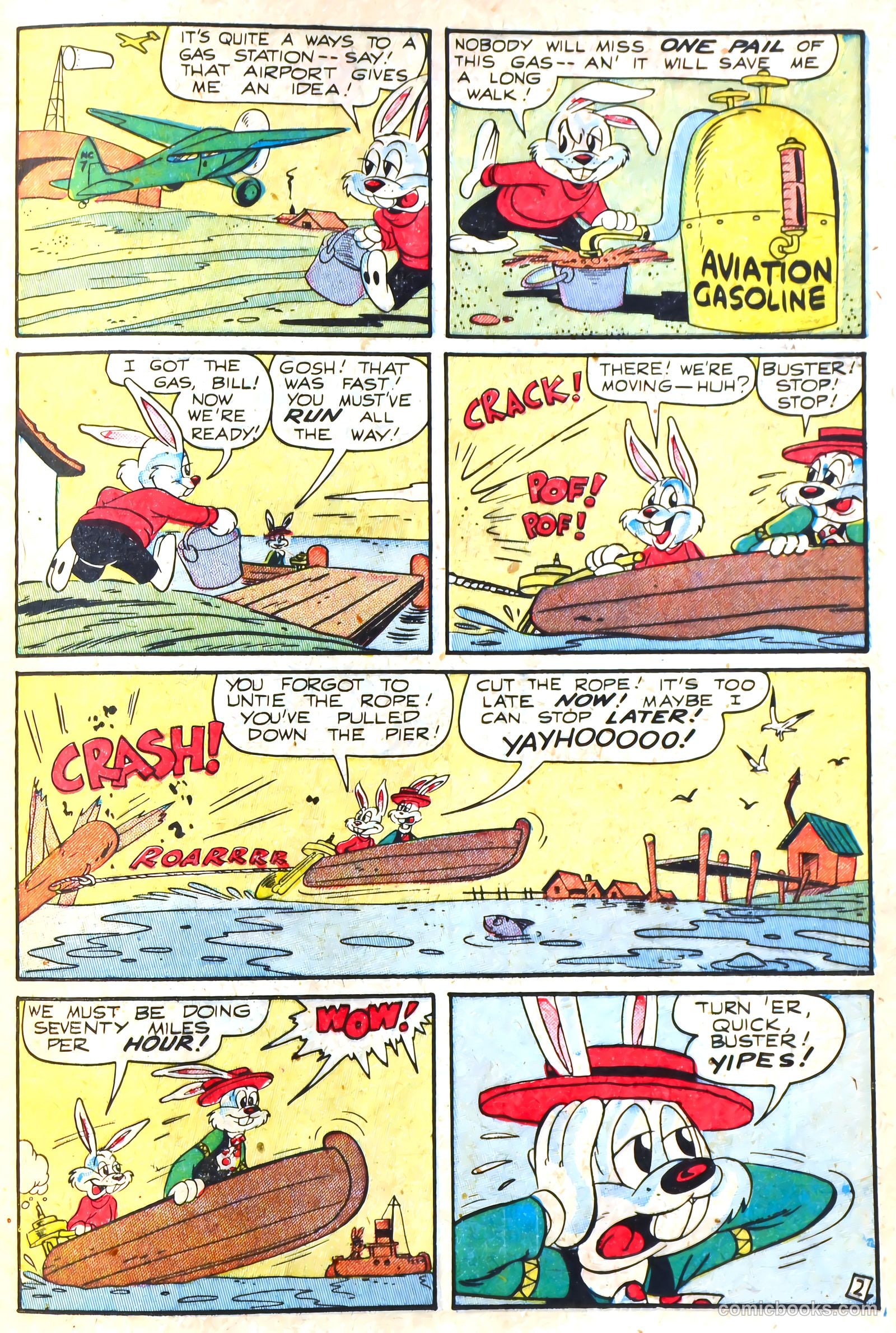 Buster Bunny #5 (1950) — page 21 of 36