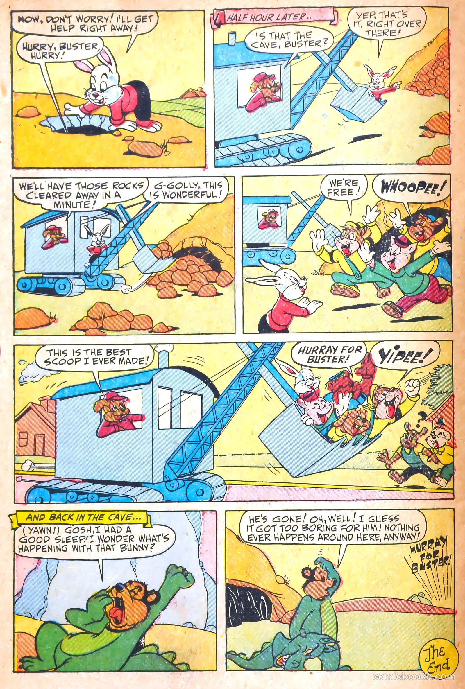 Buster Bunny #5 (1950) — page 34 of 36