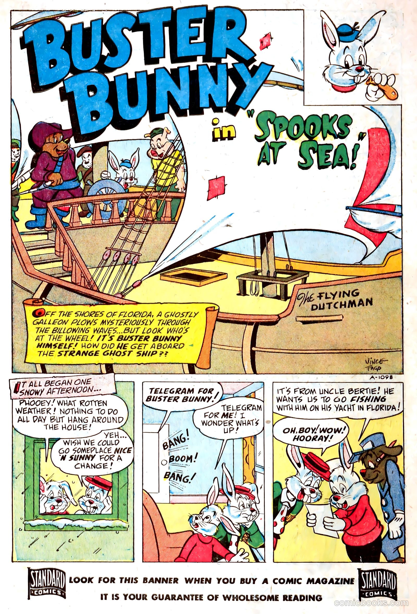 Buster Bunny #6 (1951) — page 3 of 36