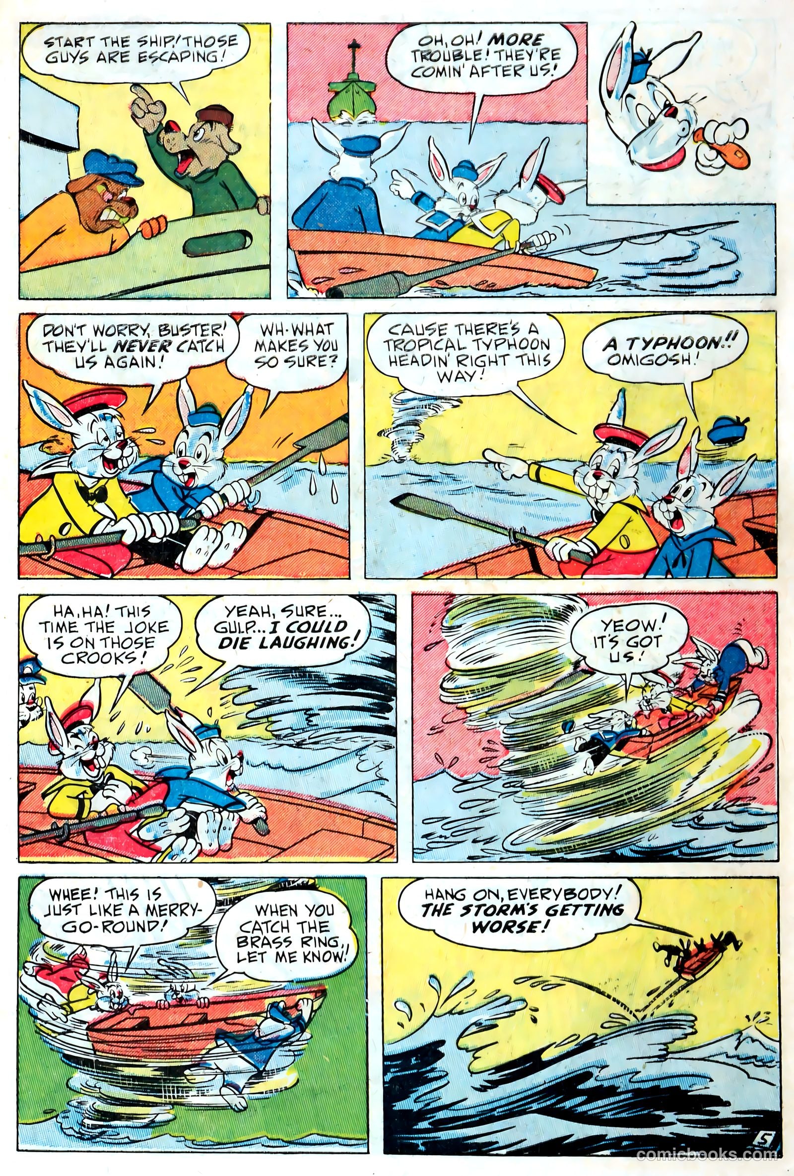 Buster Bunny #6 (1951) — page 7 of 36
