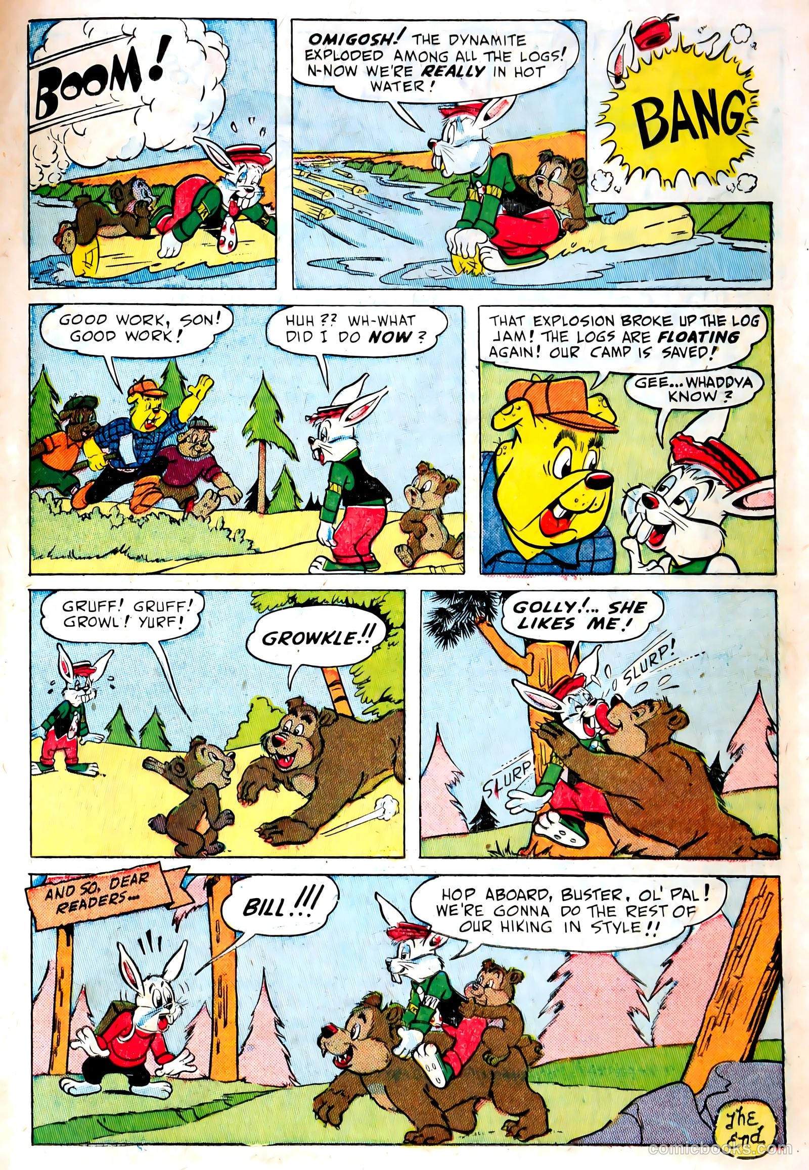 Buster Bunny #6 (1951) — page 23 of 36
