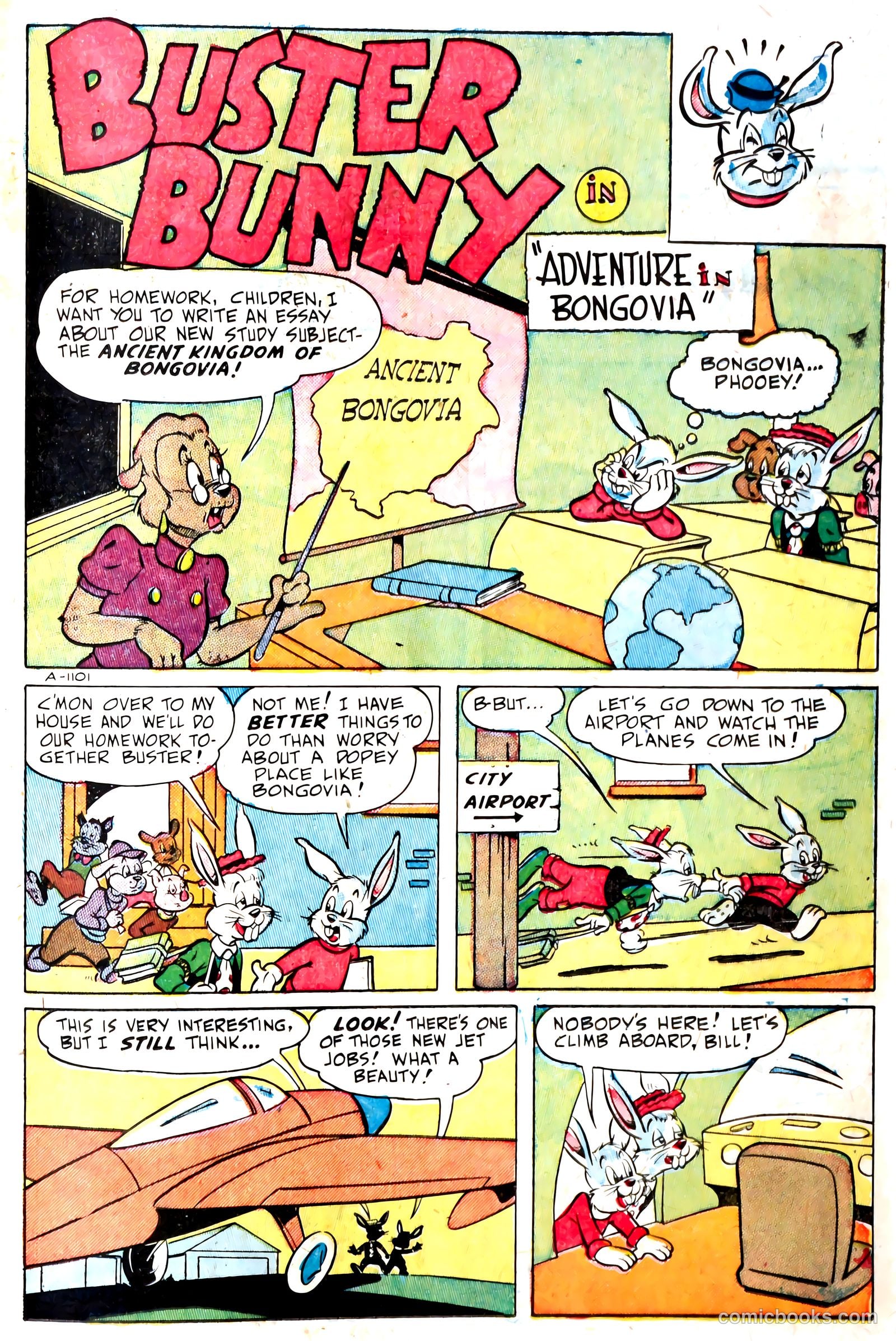Buster Bunny #6 (1951) — page 25 of 36