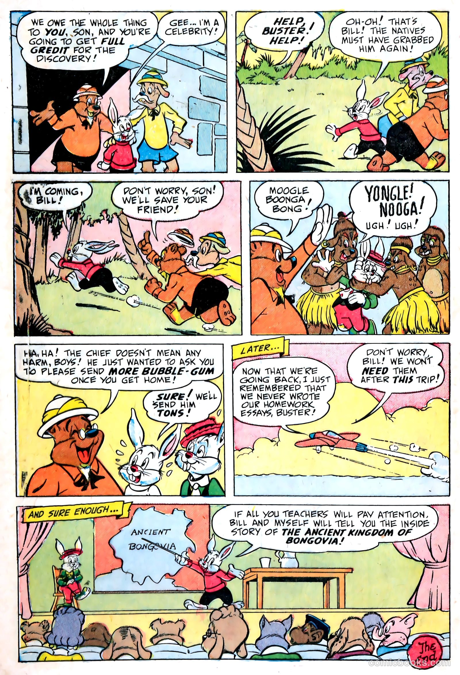 Buster Bunny #6 (1951) — page 32 of 36