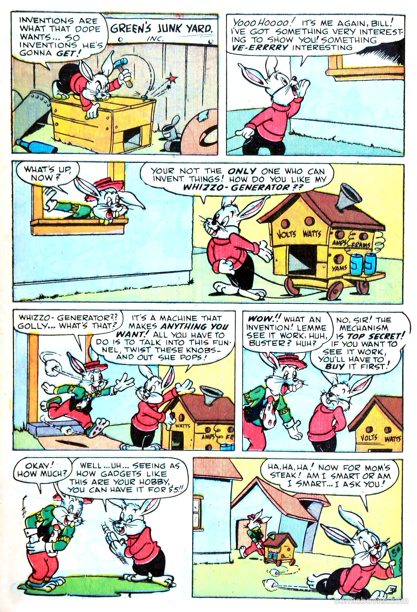 Buster Bunny #7 (1951) — page 23 of 35