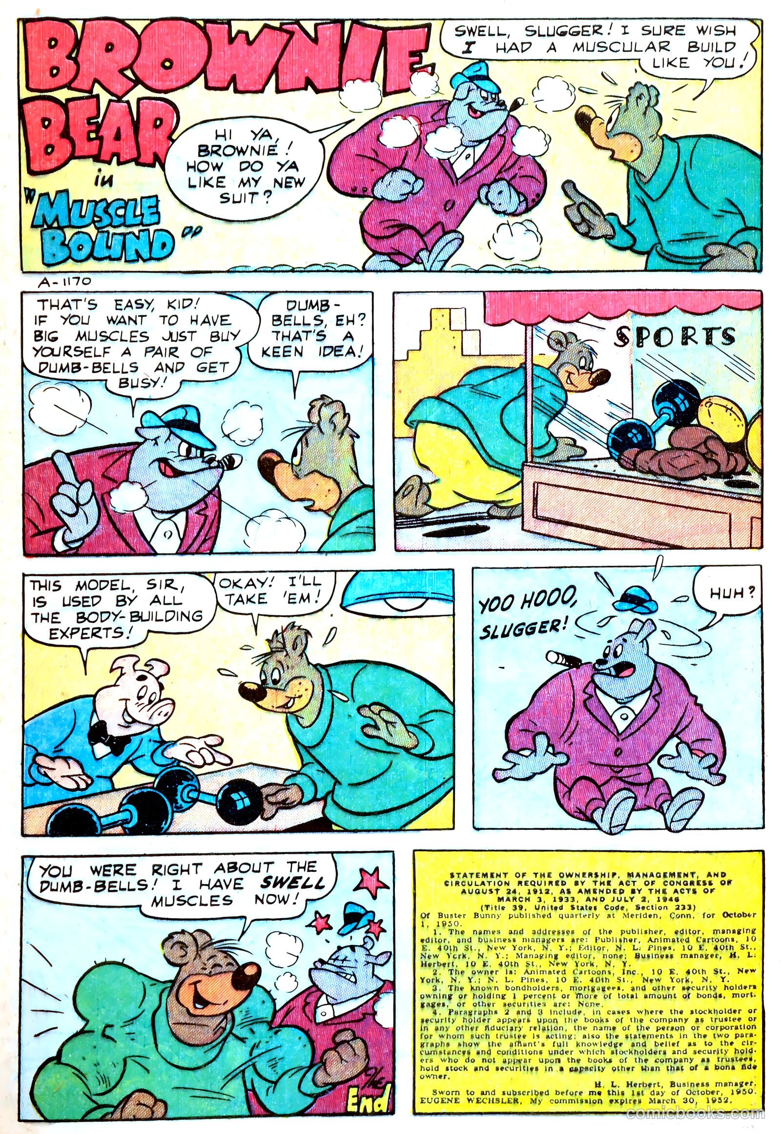 Buster Bunny #7 (1951) — page 27 of 35