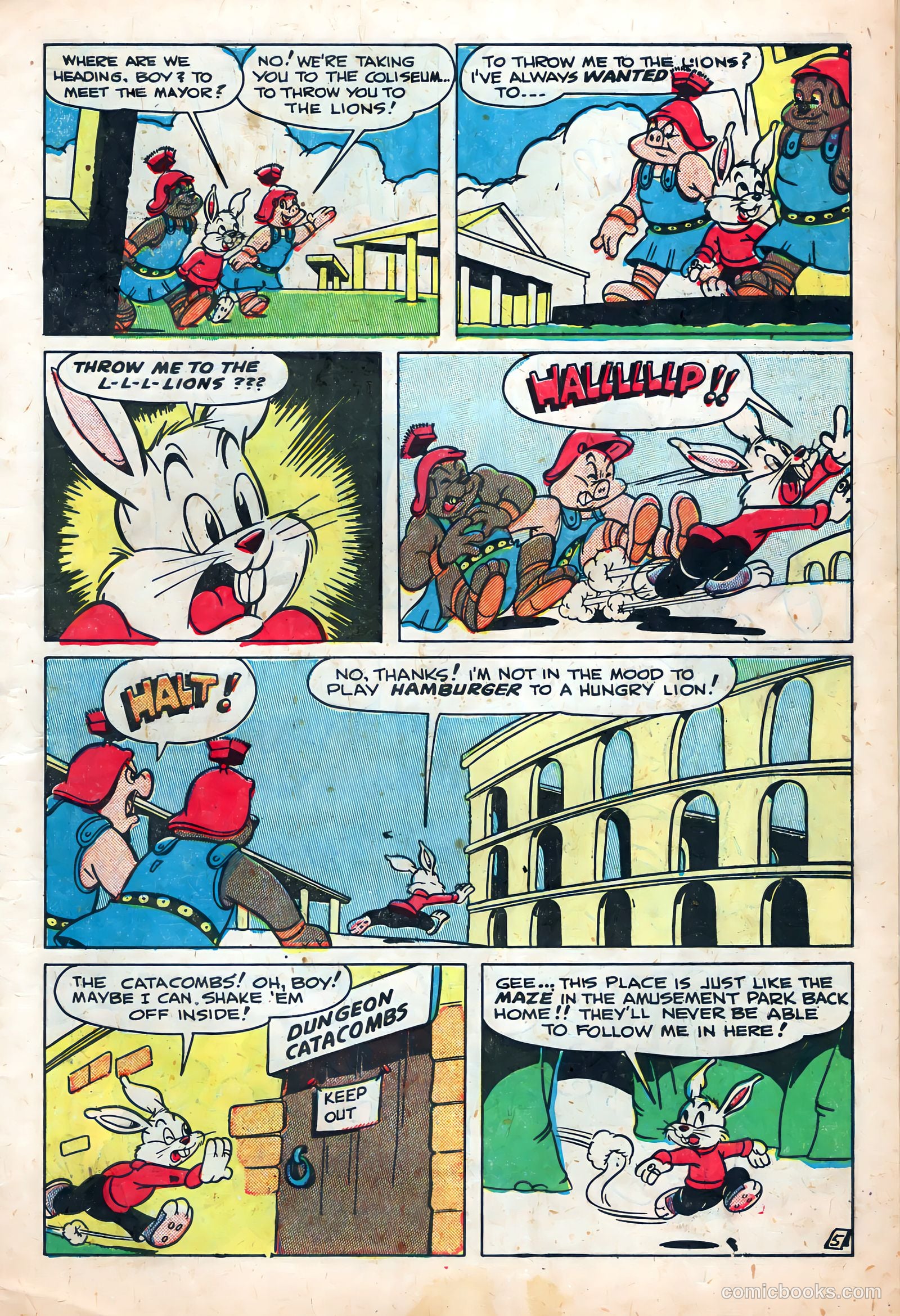 Buster Bunny #8 (1951) — page 7 of 36