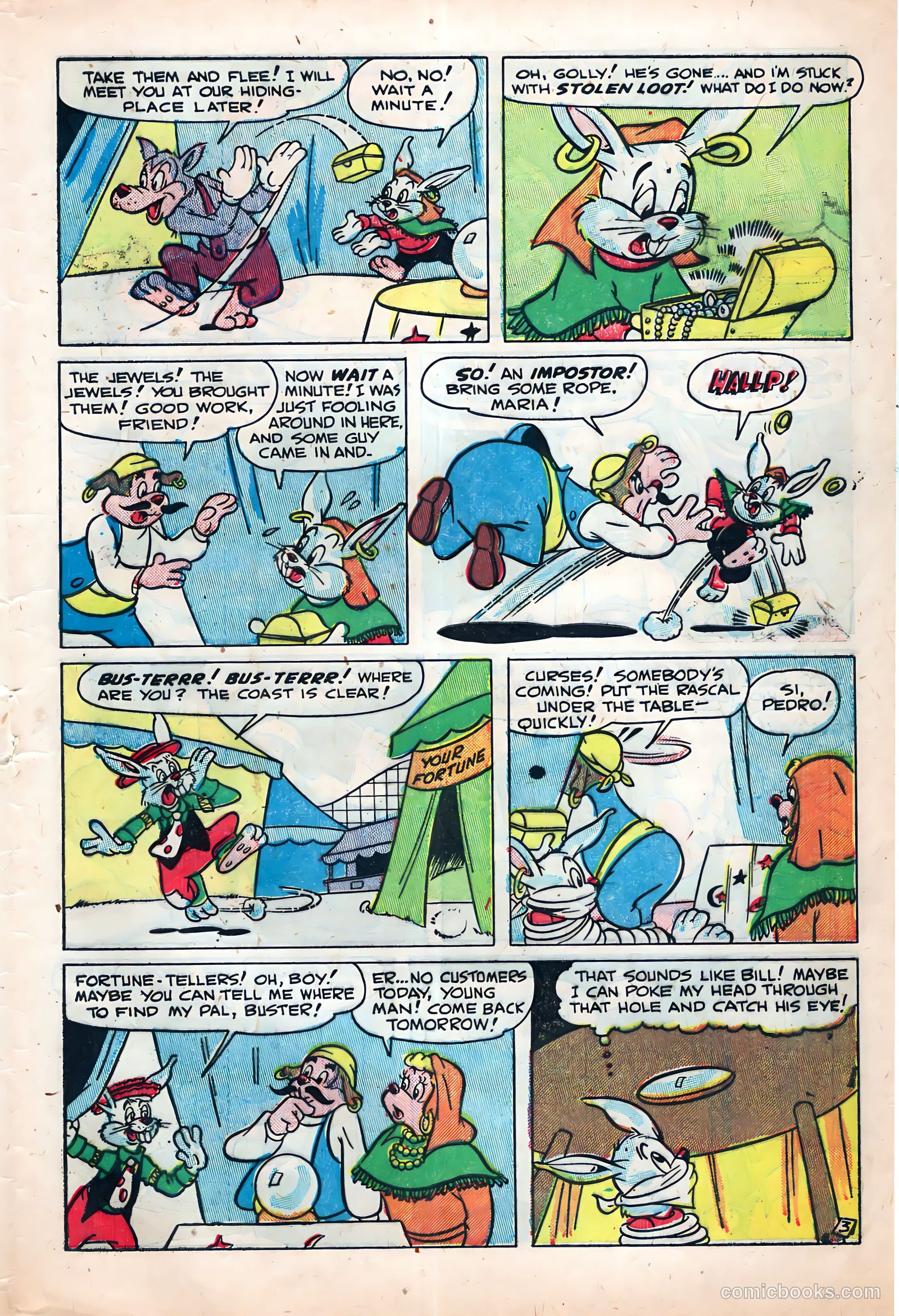Buster Bunny #8 (1951) — page 29 of 36