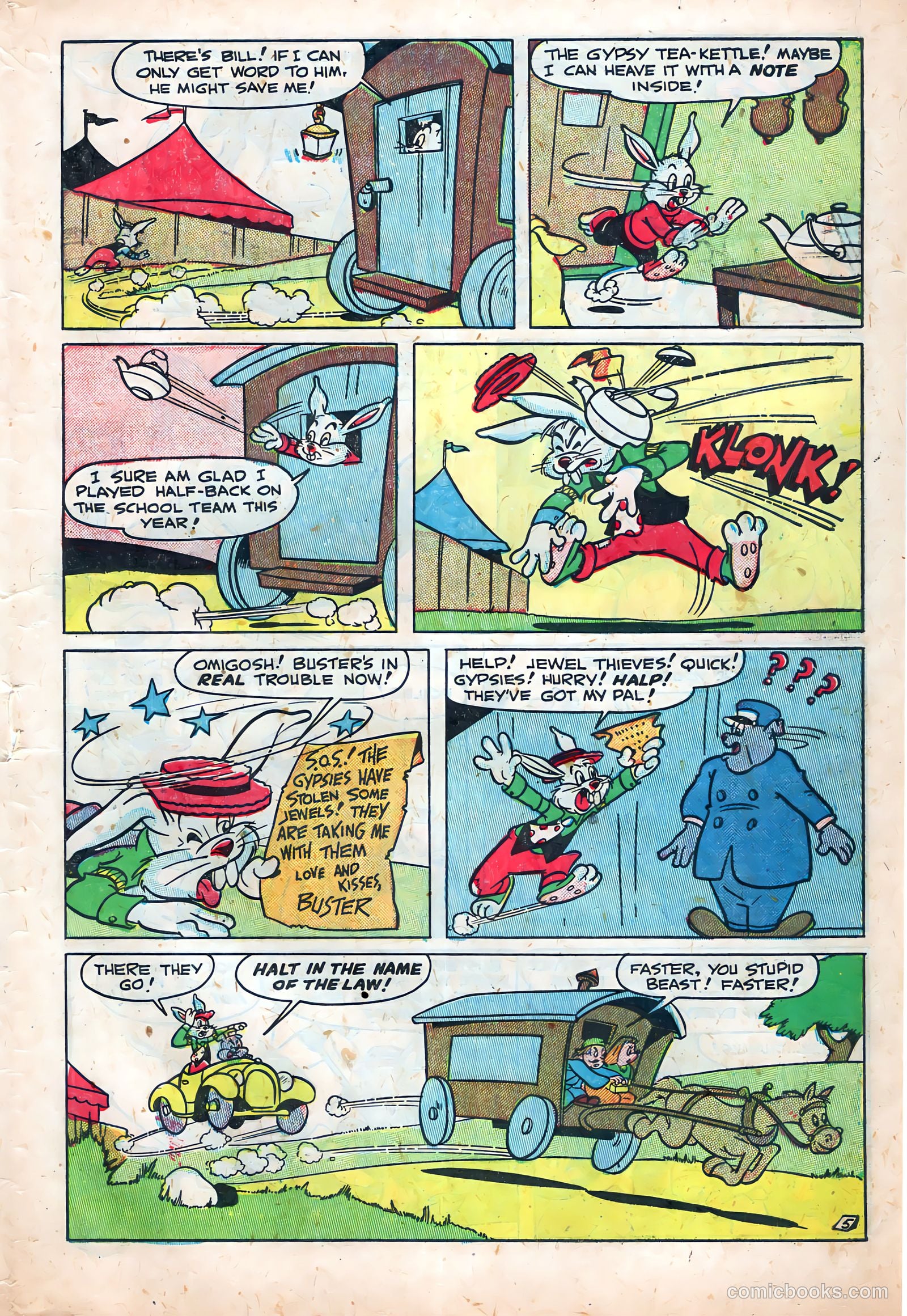 Buster Bunny #8 (1951) — page 31 of 36