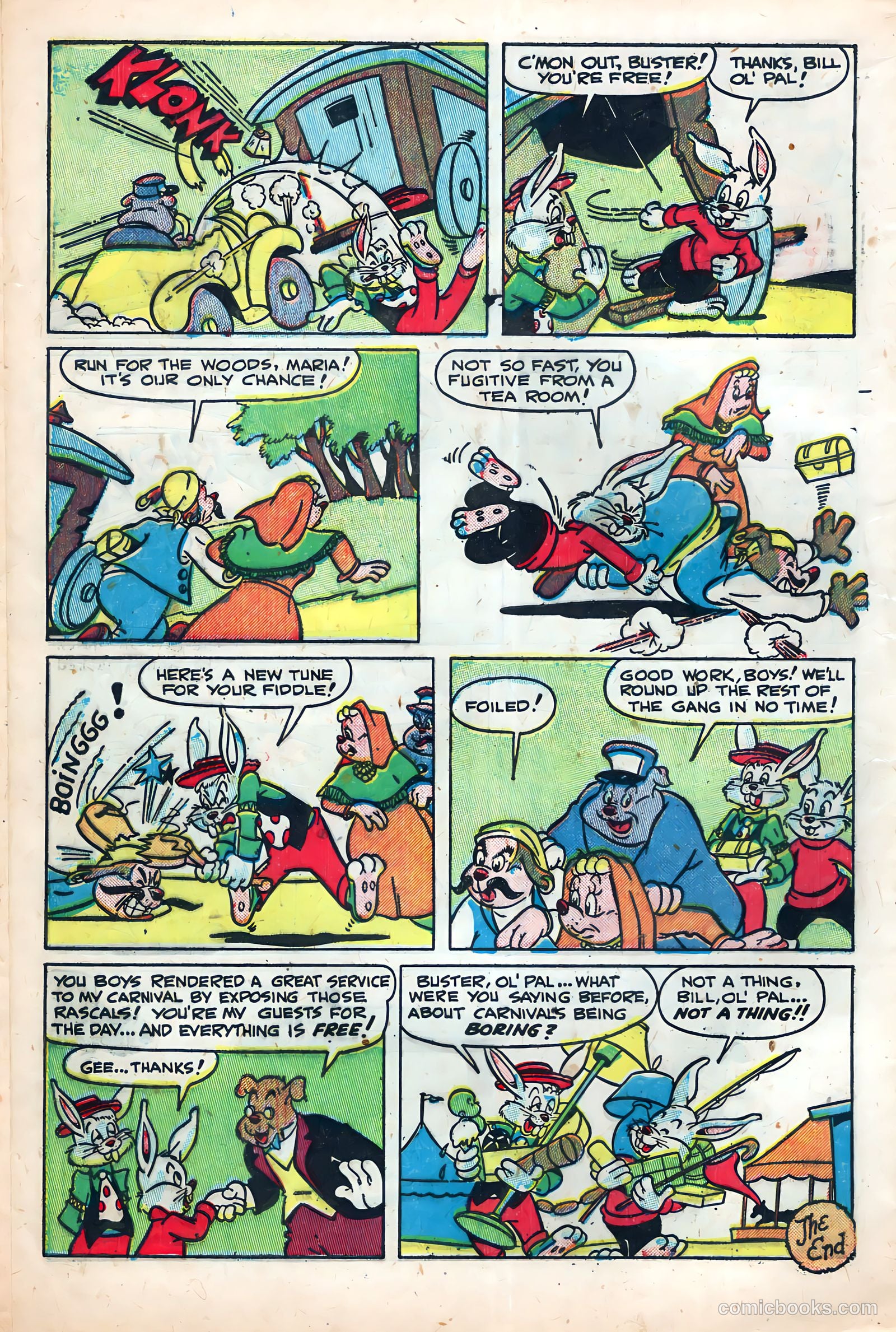 Buster Bunny #8 (1951) — page 32 of 36