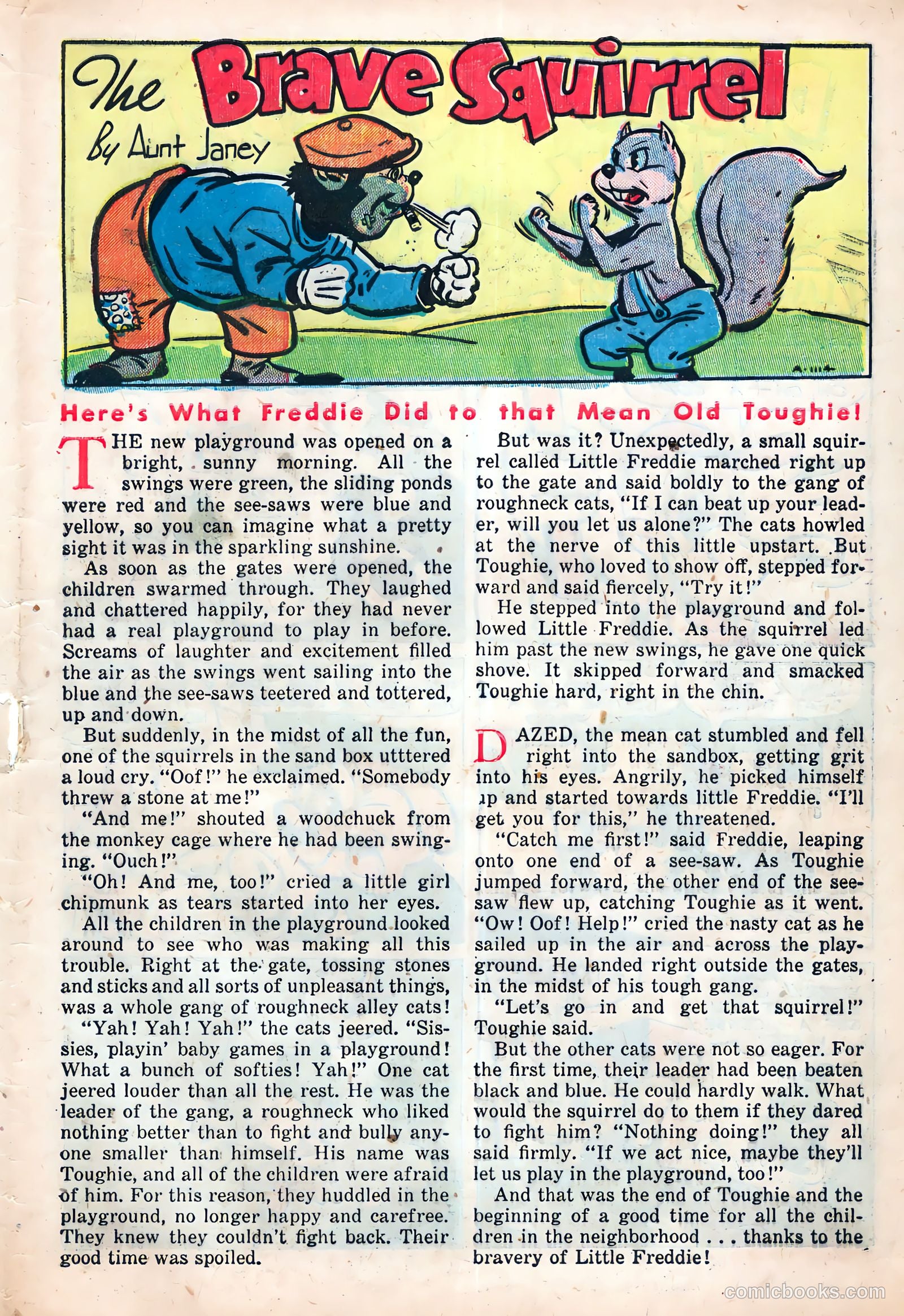 Buster Bunny #8 (1951) — page 33 of 36