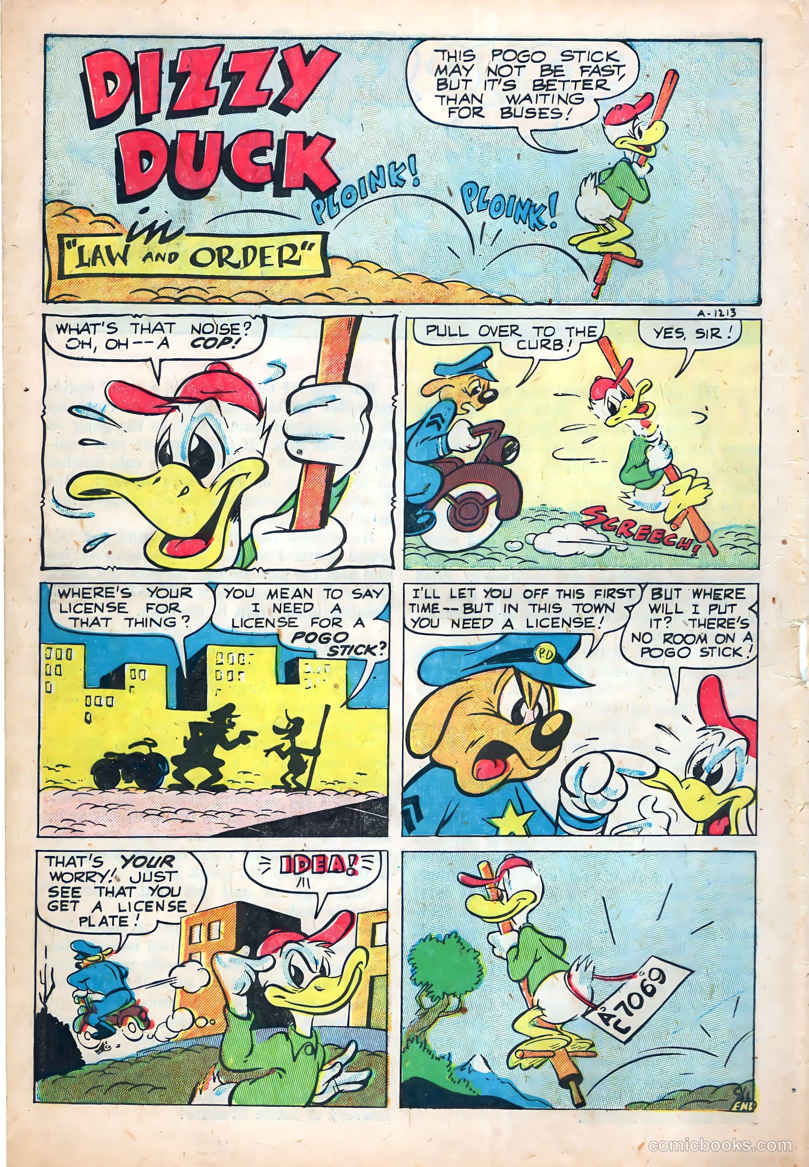 Buster Bunny #8 (1951) — page 34 of 36