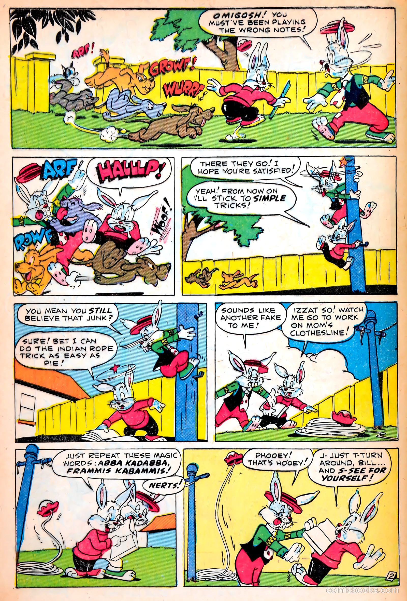 Buster Bunny #9 (1951) — page 4 of 36