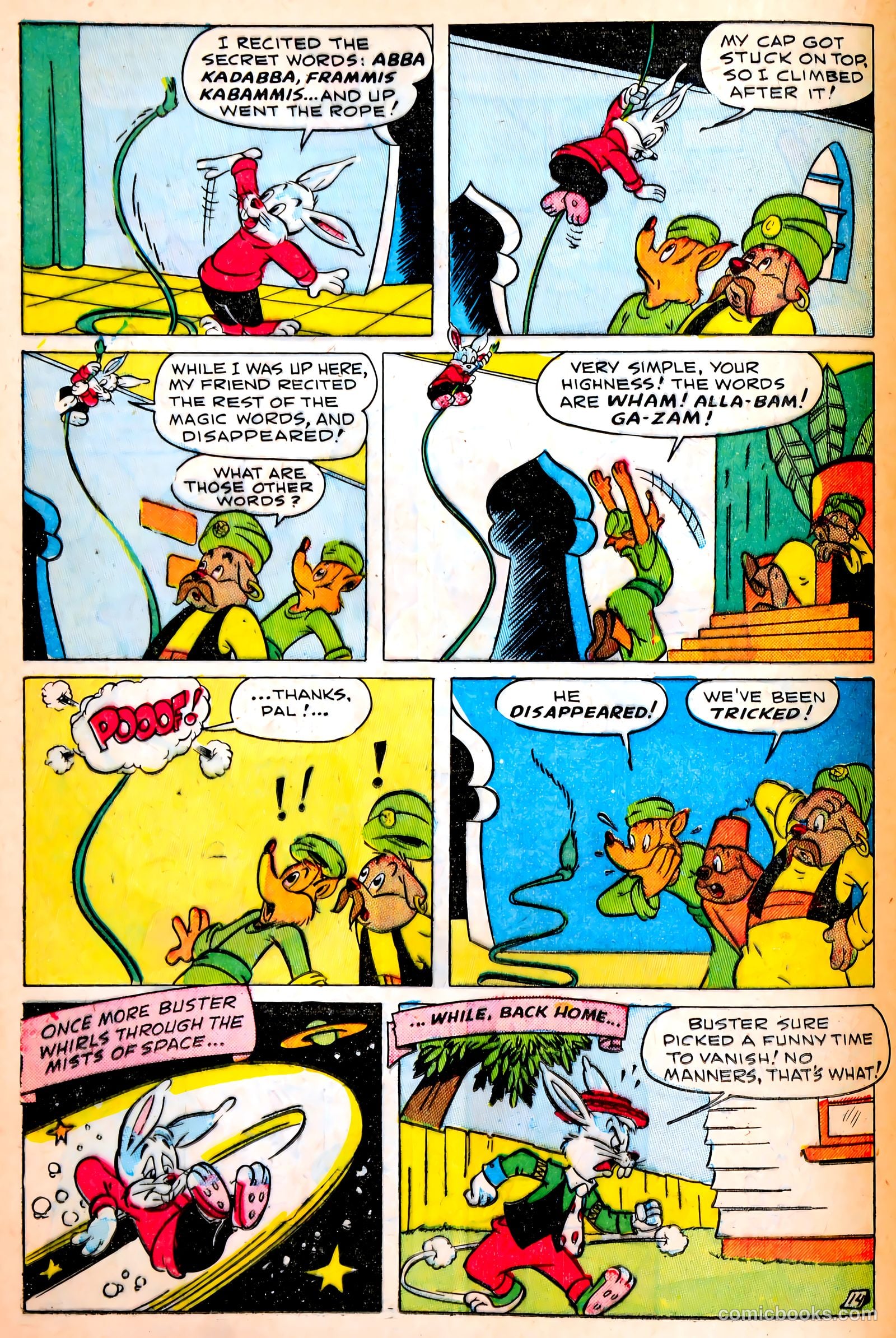 Buster Bunny #9 (1951) — page 16 of 36