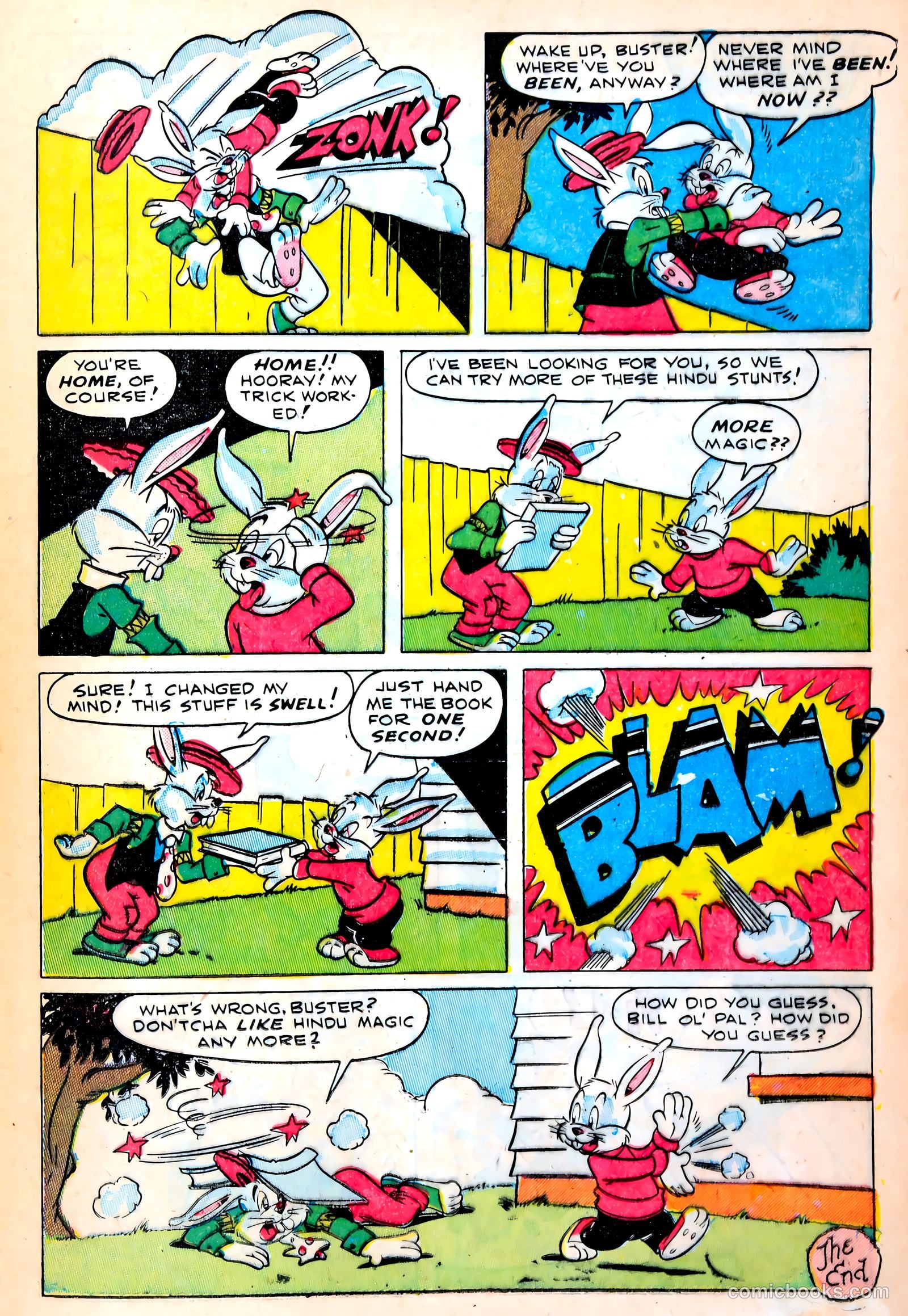 Buster Bunny #9 (1951) — page 17 of 36