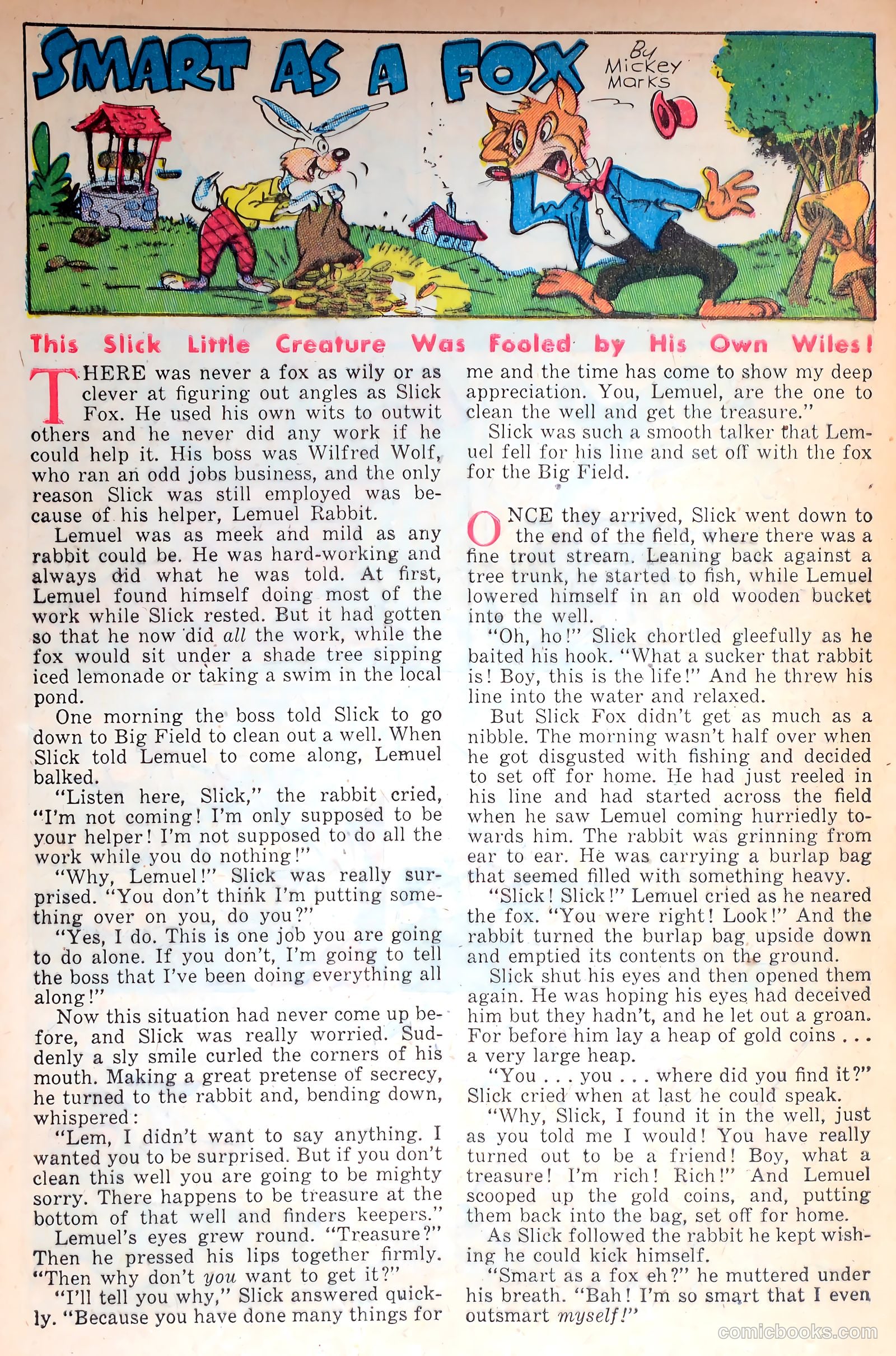Buster Bunny #9 (1951) — page 28 of 36