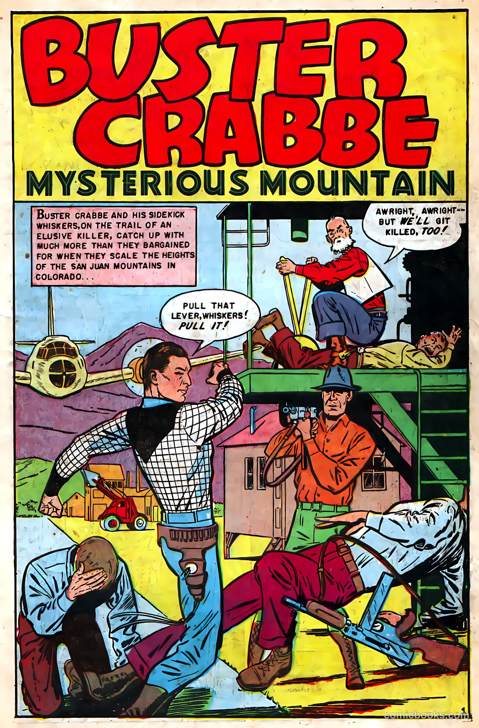 Buster Crabbe #1 (1951) — page 3 of 37