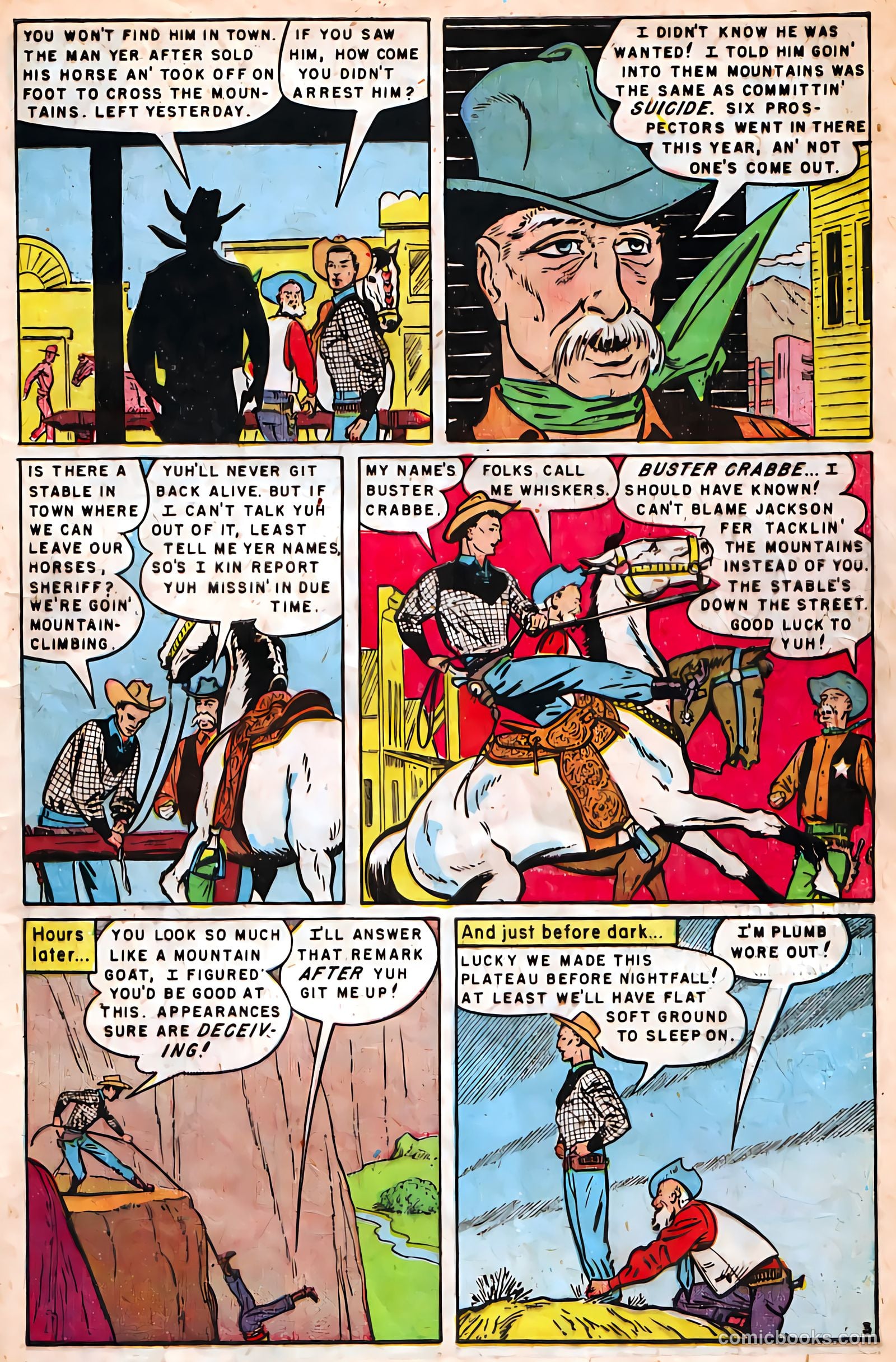 Buster Crabbe #1 (1951) — page 5 of 37