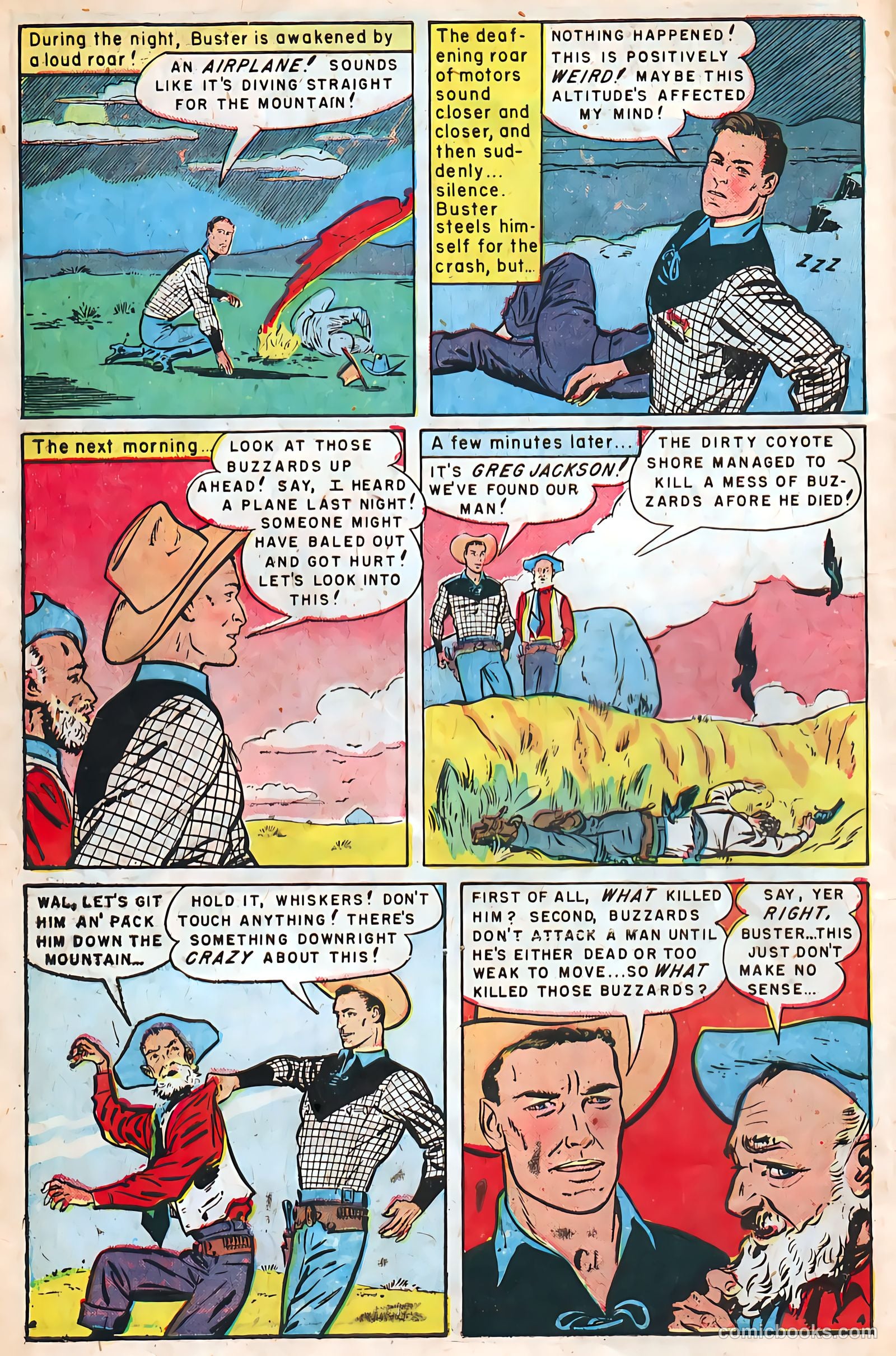 Buster Crabbe #1 (1951) — page 6 of 37