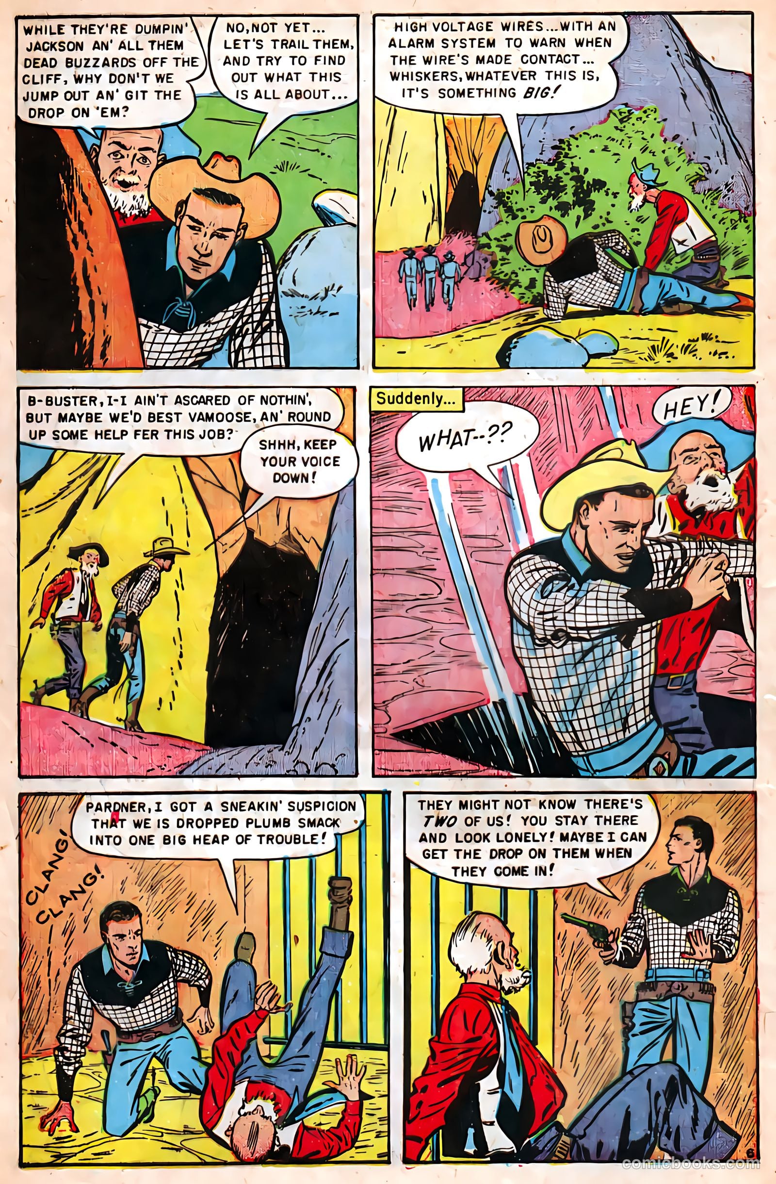 Buster Crabbe #1 (1951) — page 8 of 37