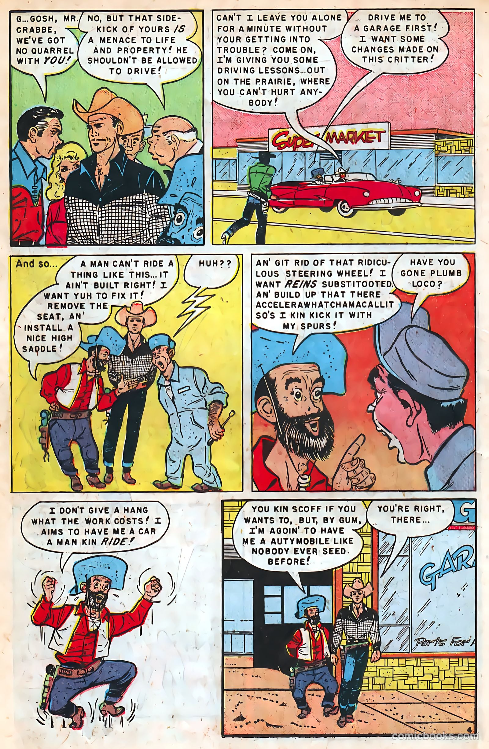 Buster Crabbe #1 (1951) — page 18 of 37