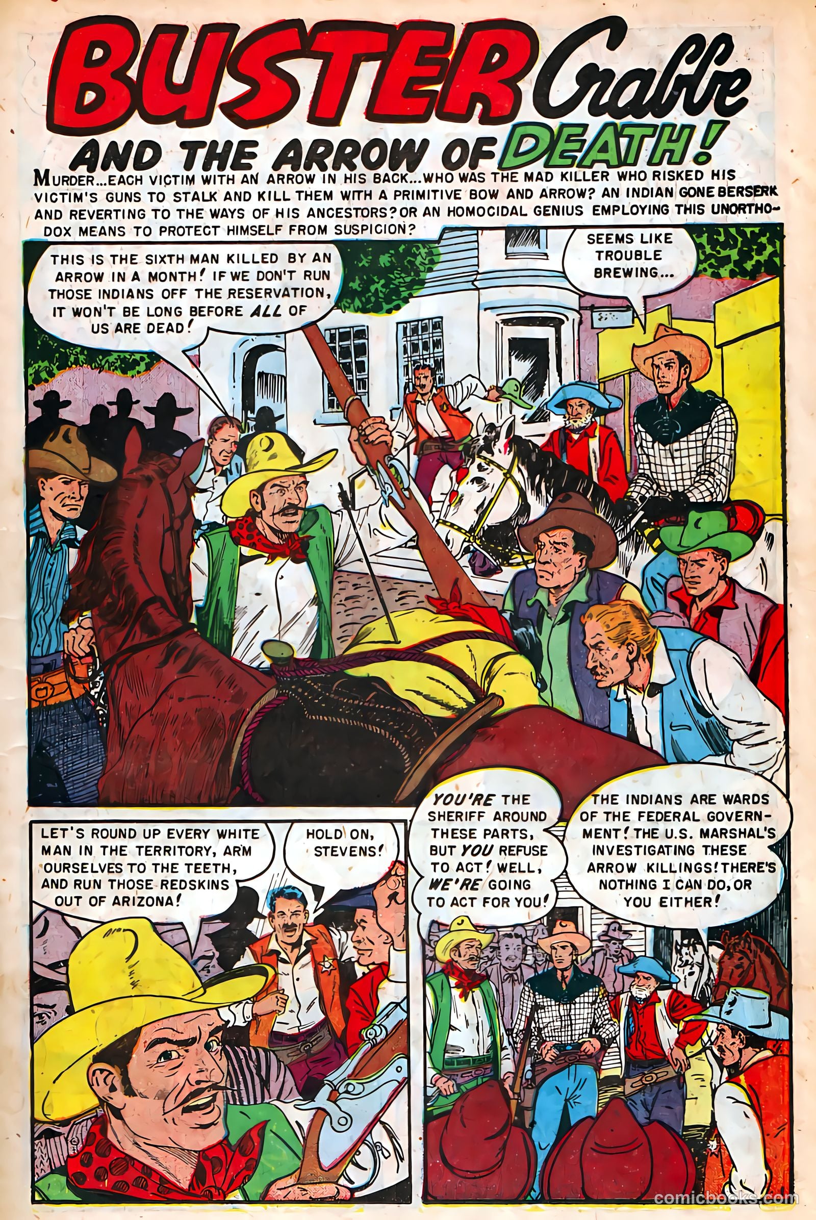 Buster Crabbe #1 (1951) — page 23 of 37