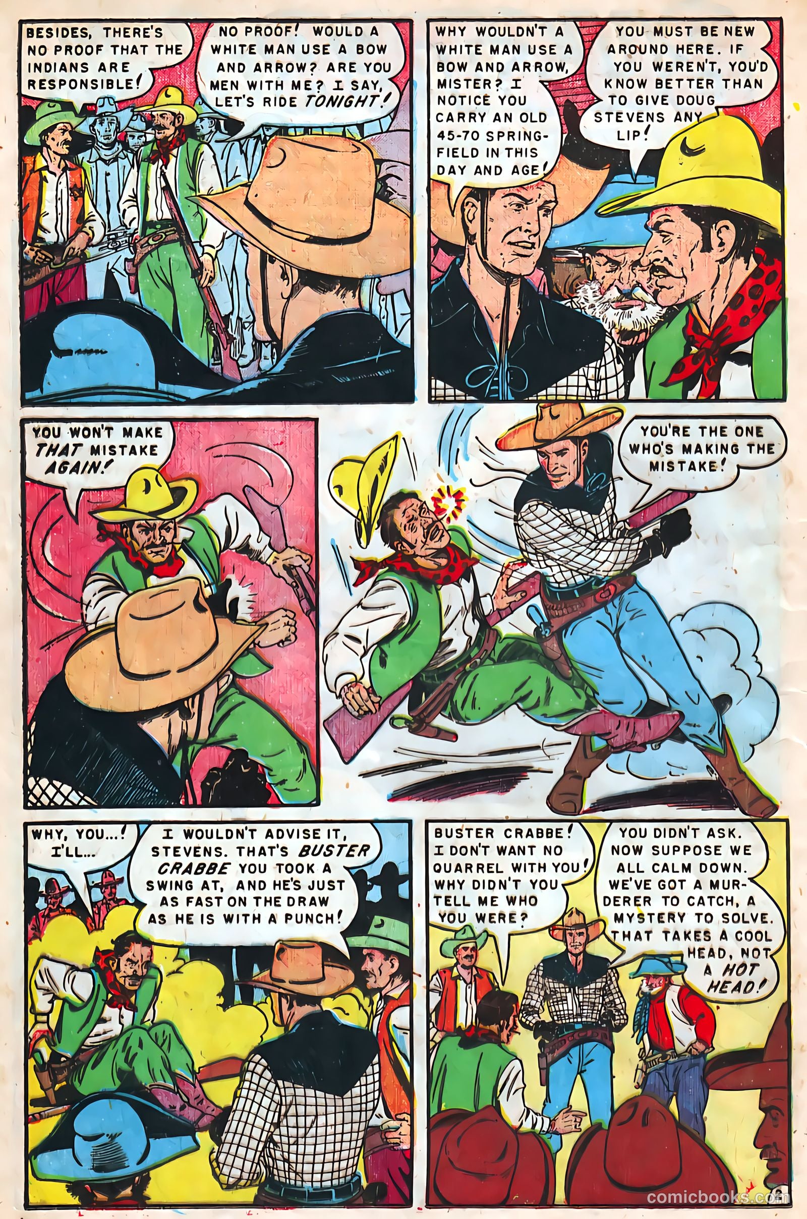 Buster Crabbe #1 (1951) — page 24 of 37