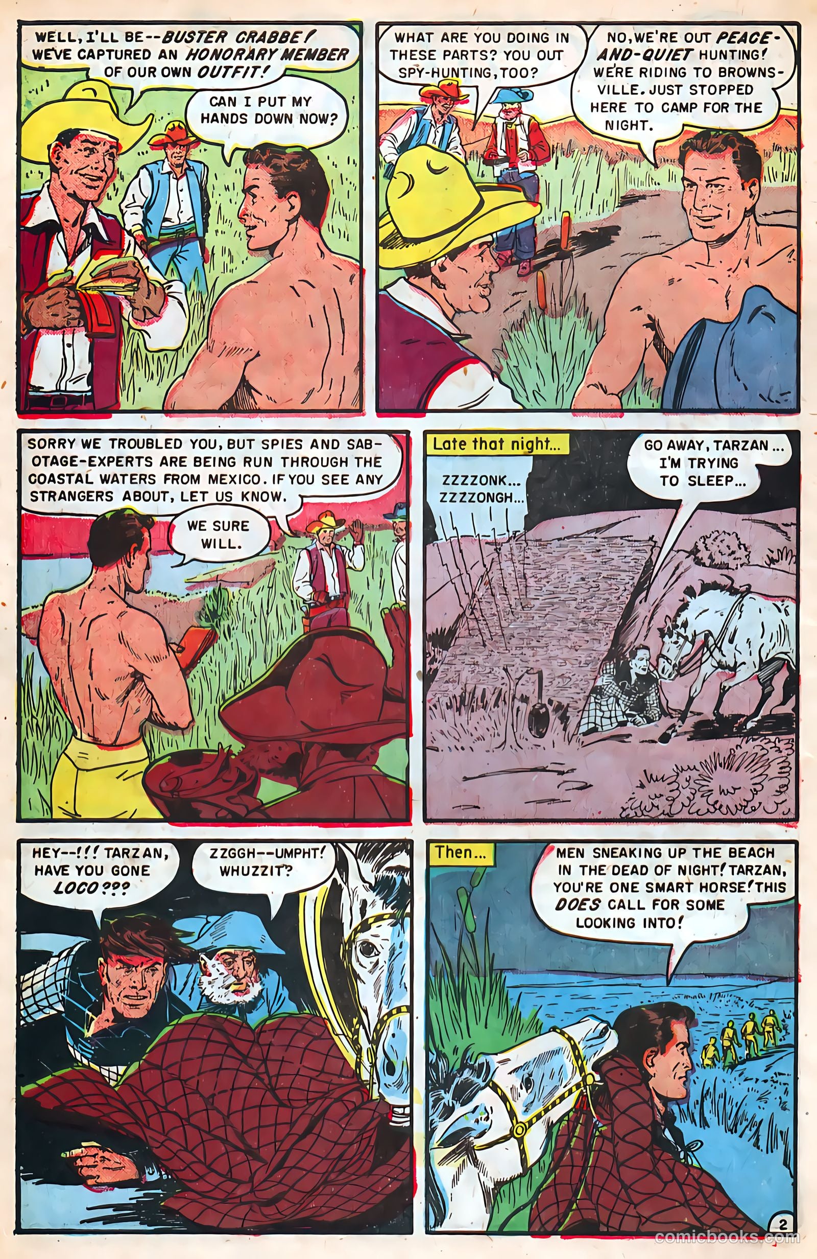 Buster Crabbe #1 (1951) — page 30 of 37