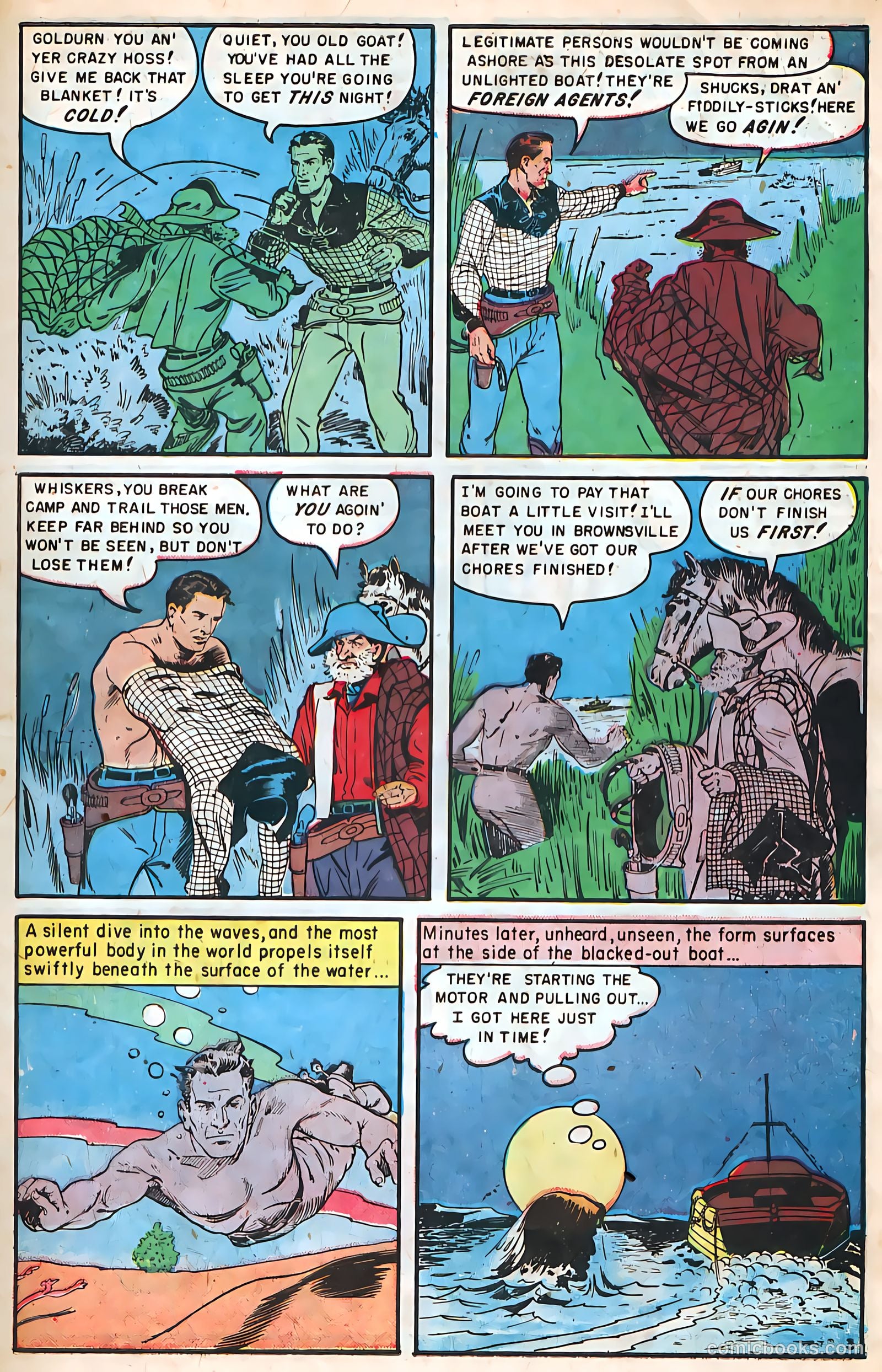 Buster Crabbe #1 (1951) — page 31 of 37