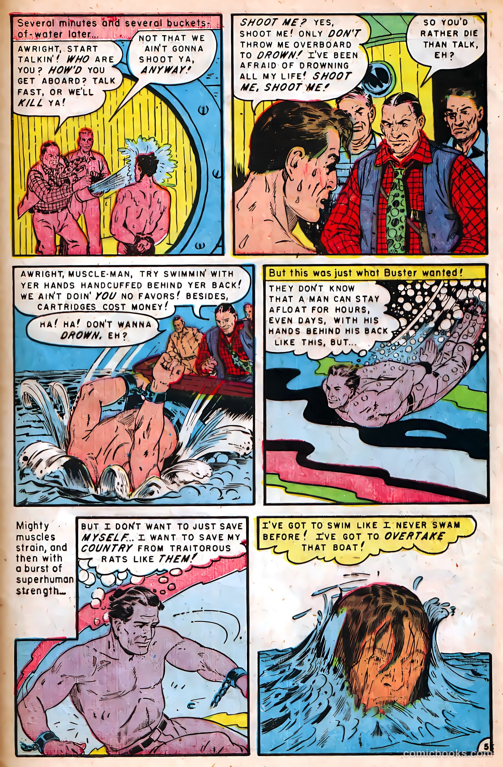Buster Crabbe #1 (1951) — page 33 of 37