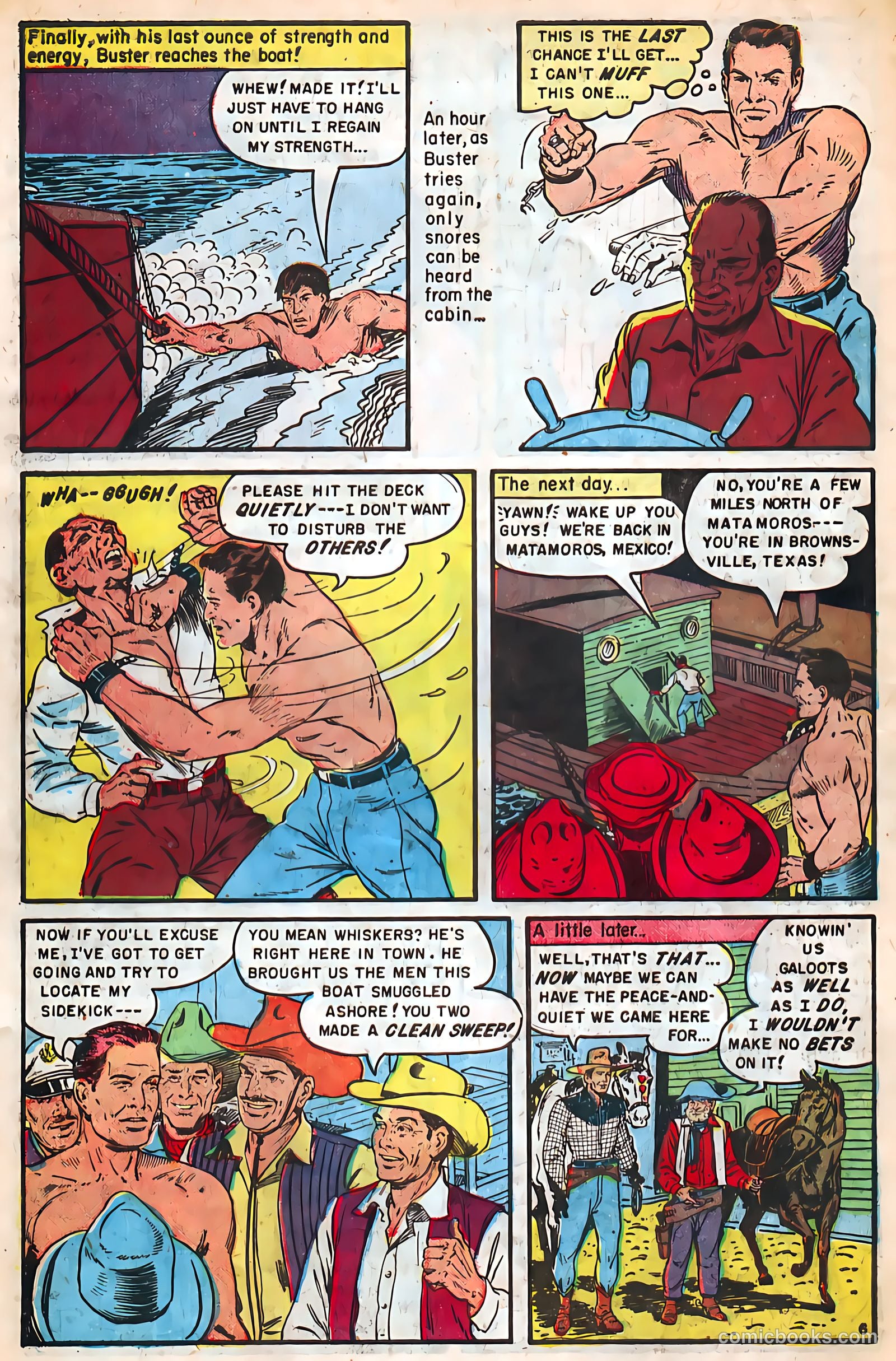 Buster Crabbe #1 (1951) — page 34 of 37