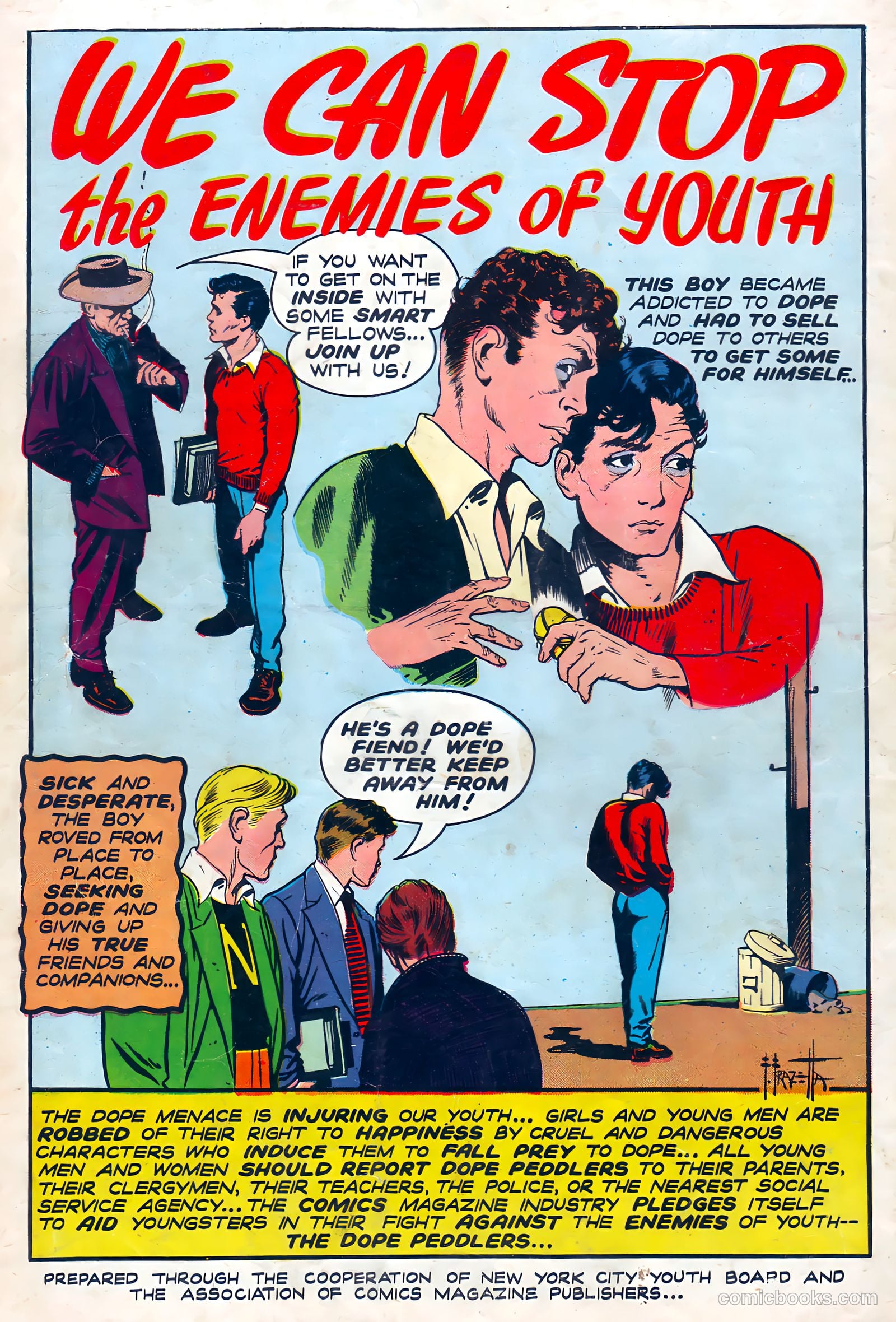 Buster Crabbe #1 (1951) — page 36 of 37