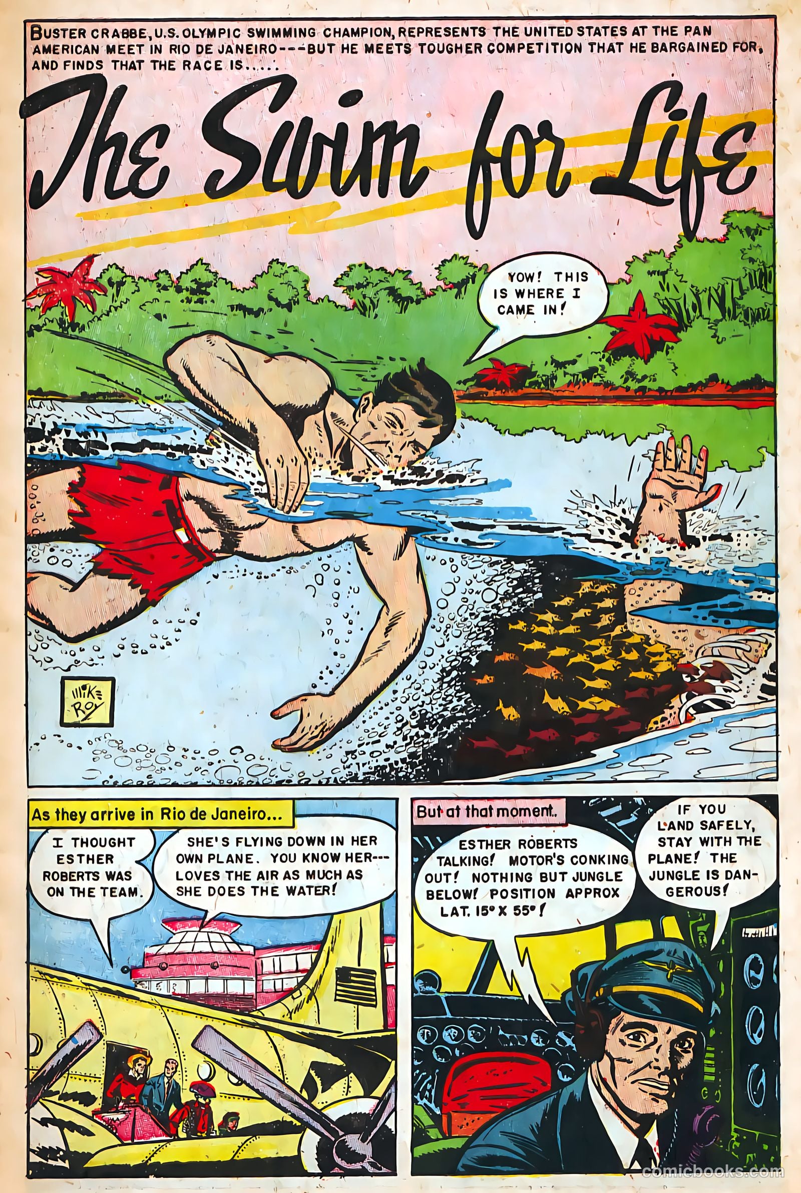 Buster Crabbe #10 (1953) — page 3 of 37